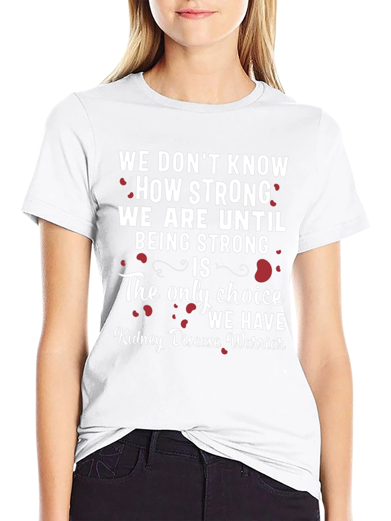 Kidney Disease Warrior Graphic T-Shirt