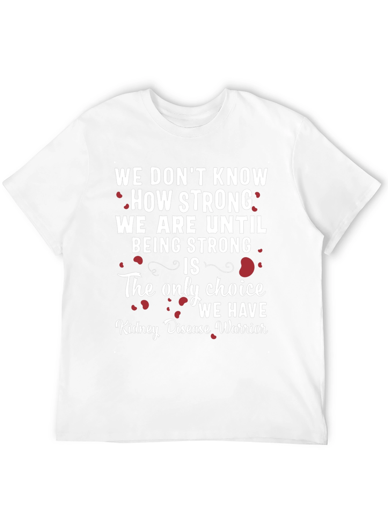 Kidney Disease Warrior Graphic T-Shirt