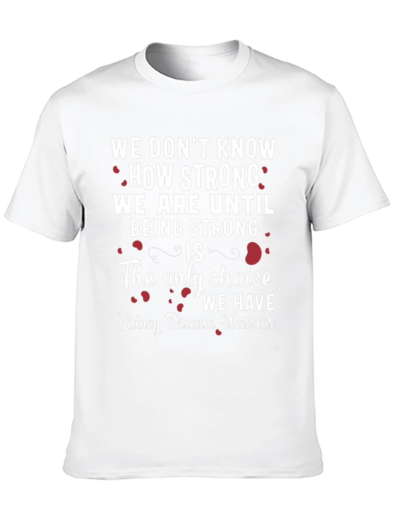 Kidney Disease Warrior Graphic T-Shirt