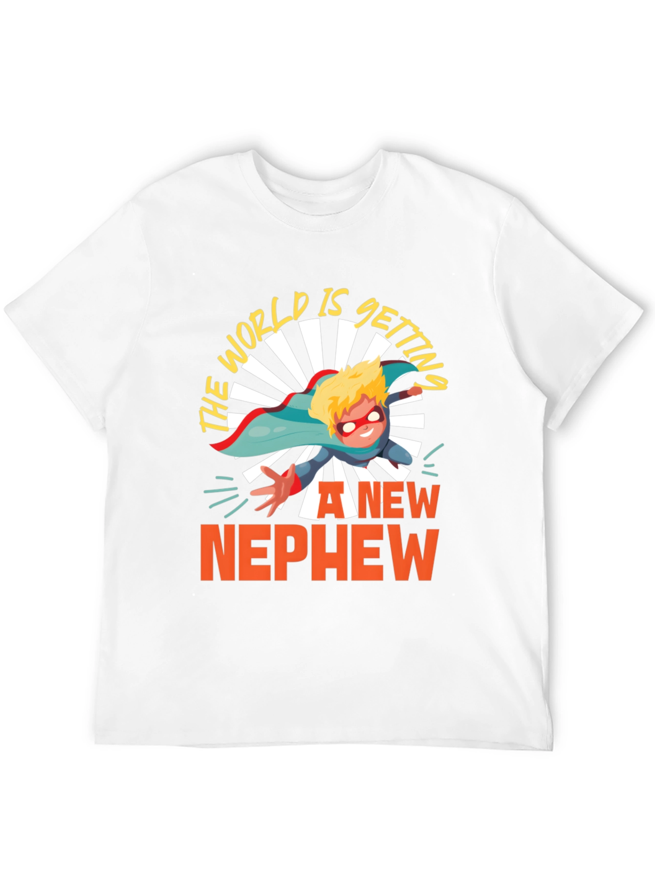 New Nephew T-Shirt Superhero Gift