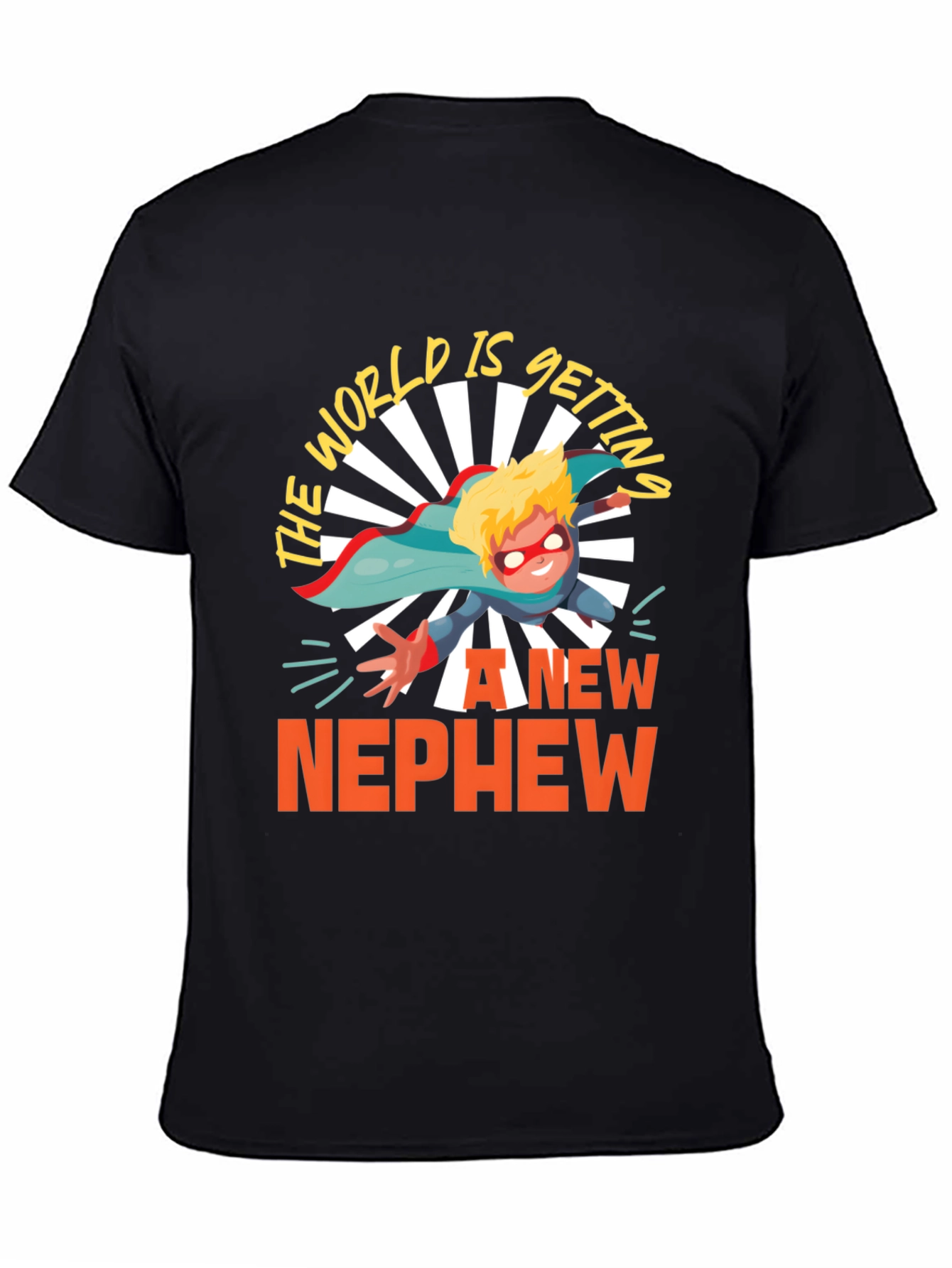 New Nephew T-Shirt Superhero Gift
