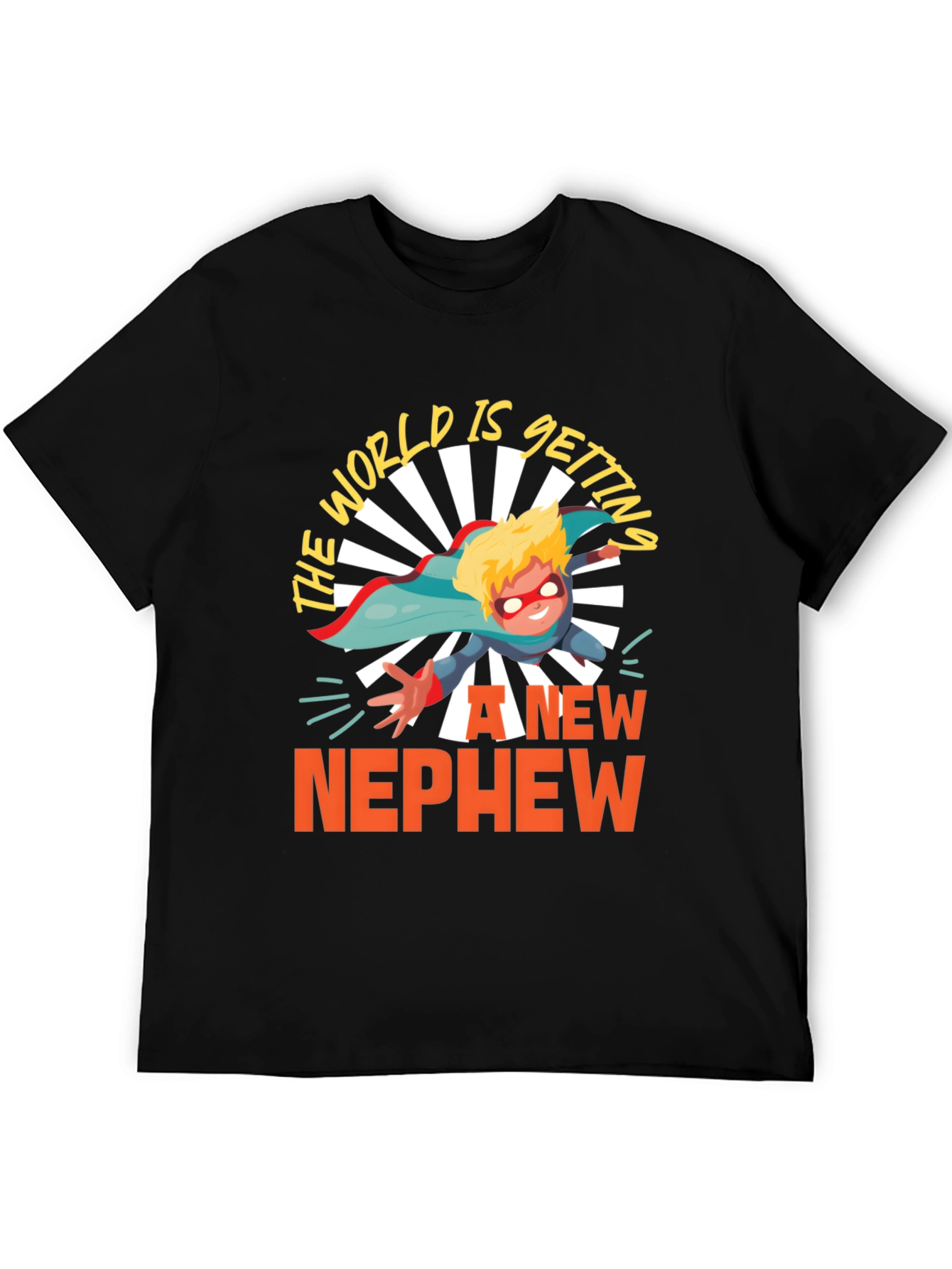 New Nephew T-Shirt Superhero Gift