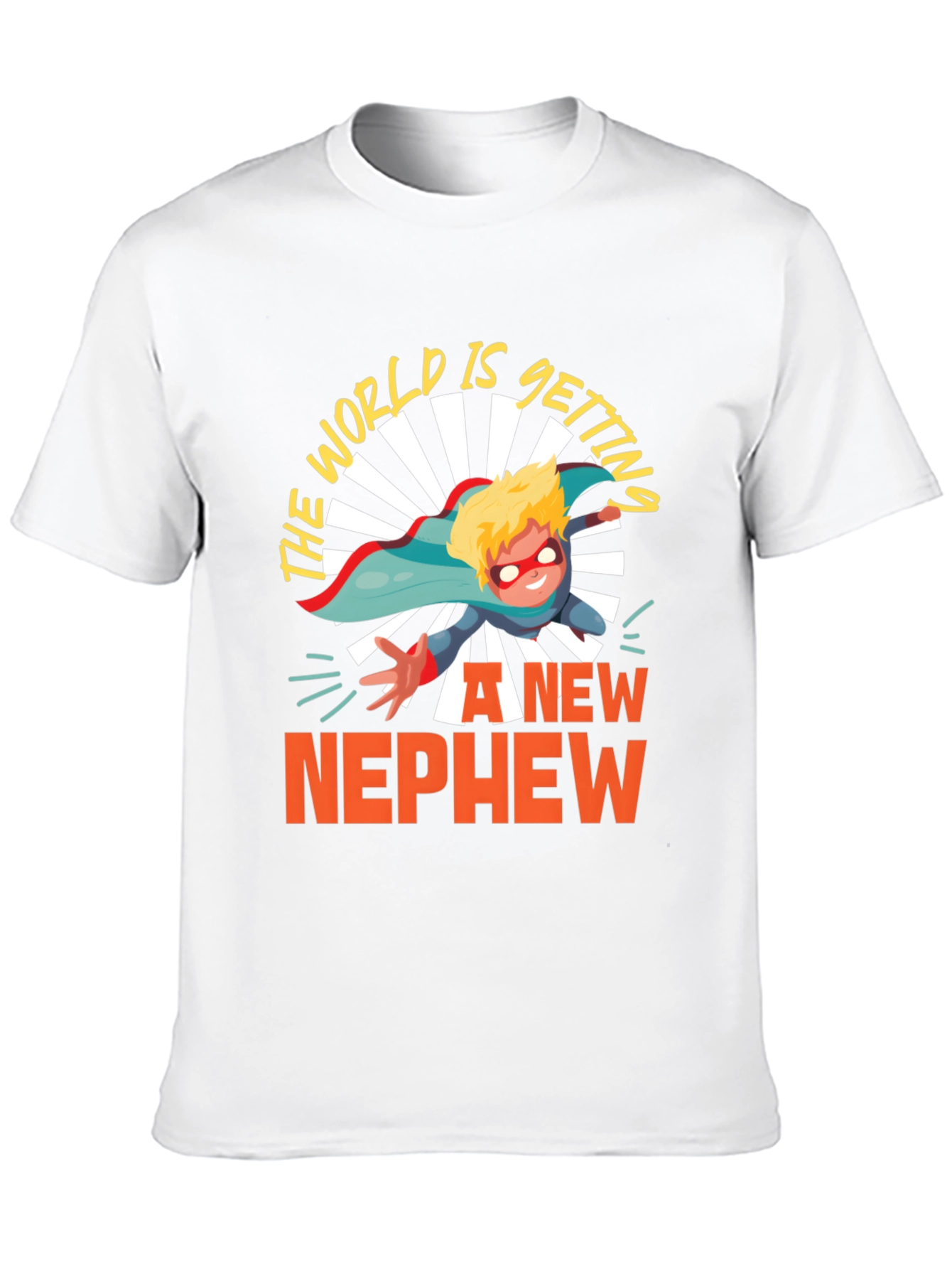 New Nephew T-Shirt Superhero Gift