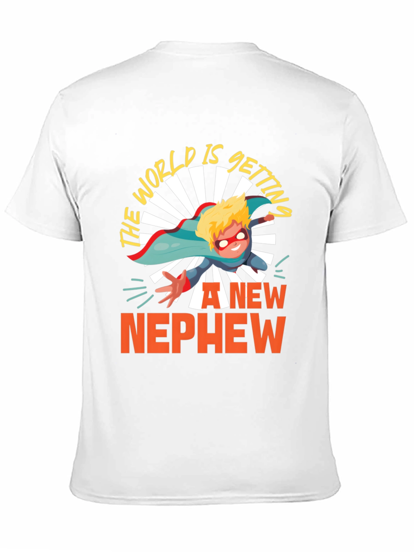 New Nephew T-Shirt Superhero Gift