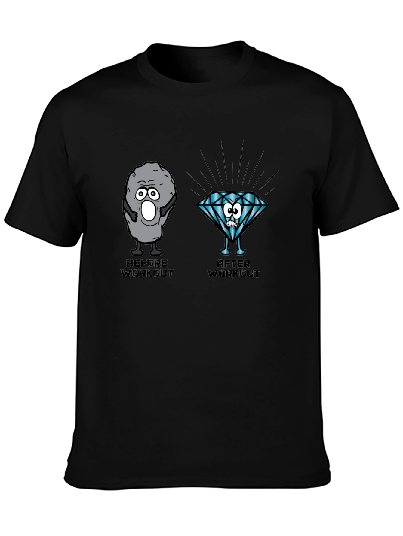 Workout Transformation Graphic Tee