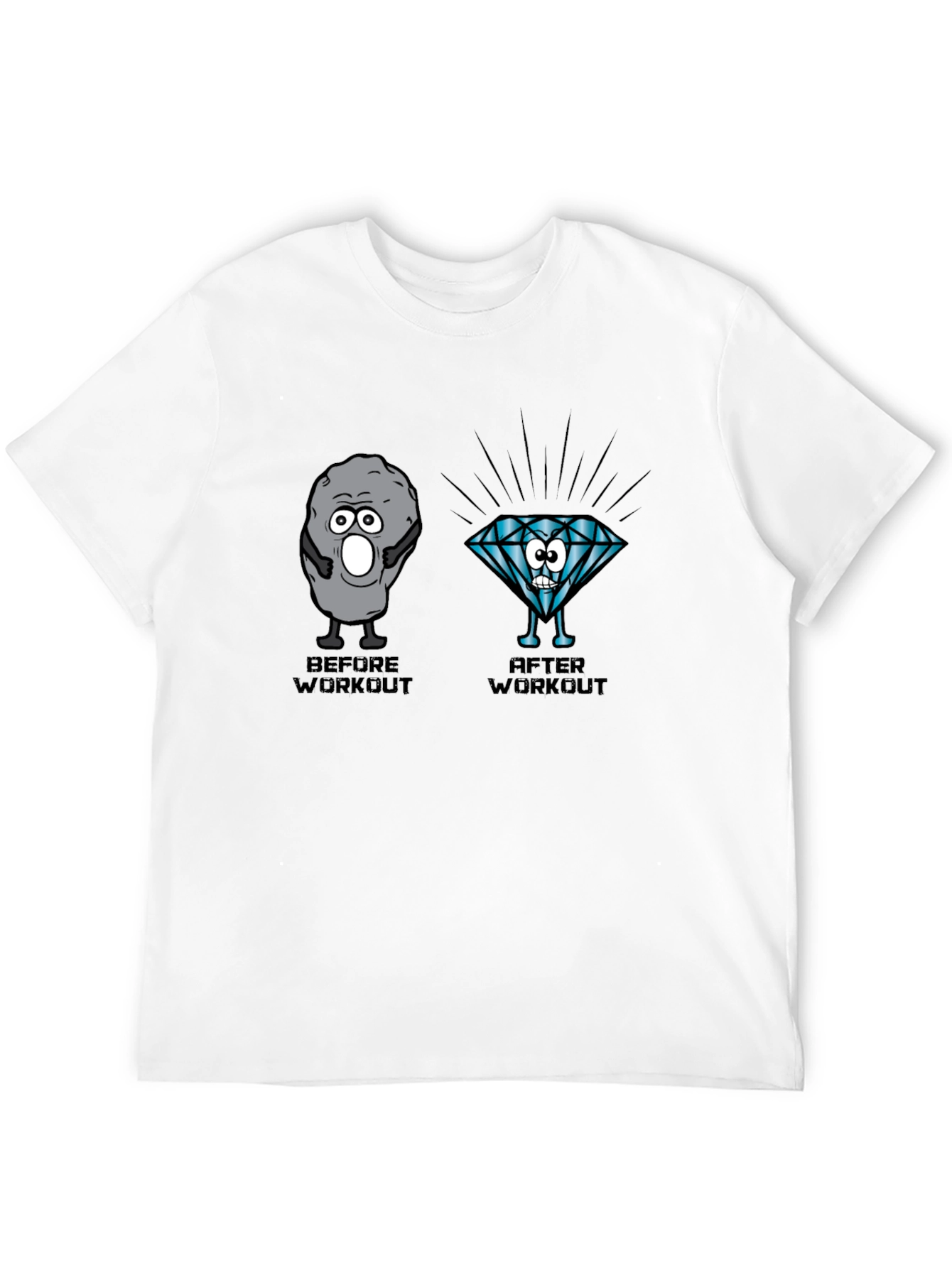 Workout Transformation Graphic Tee