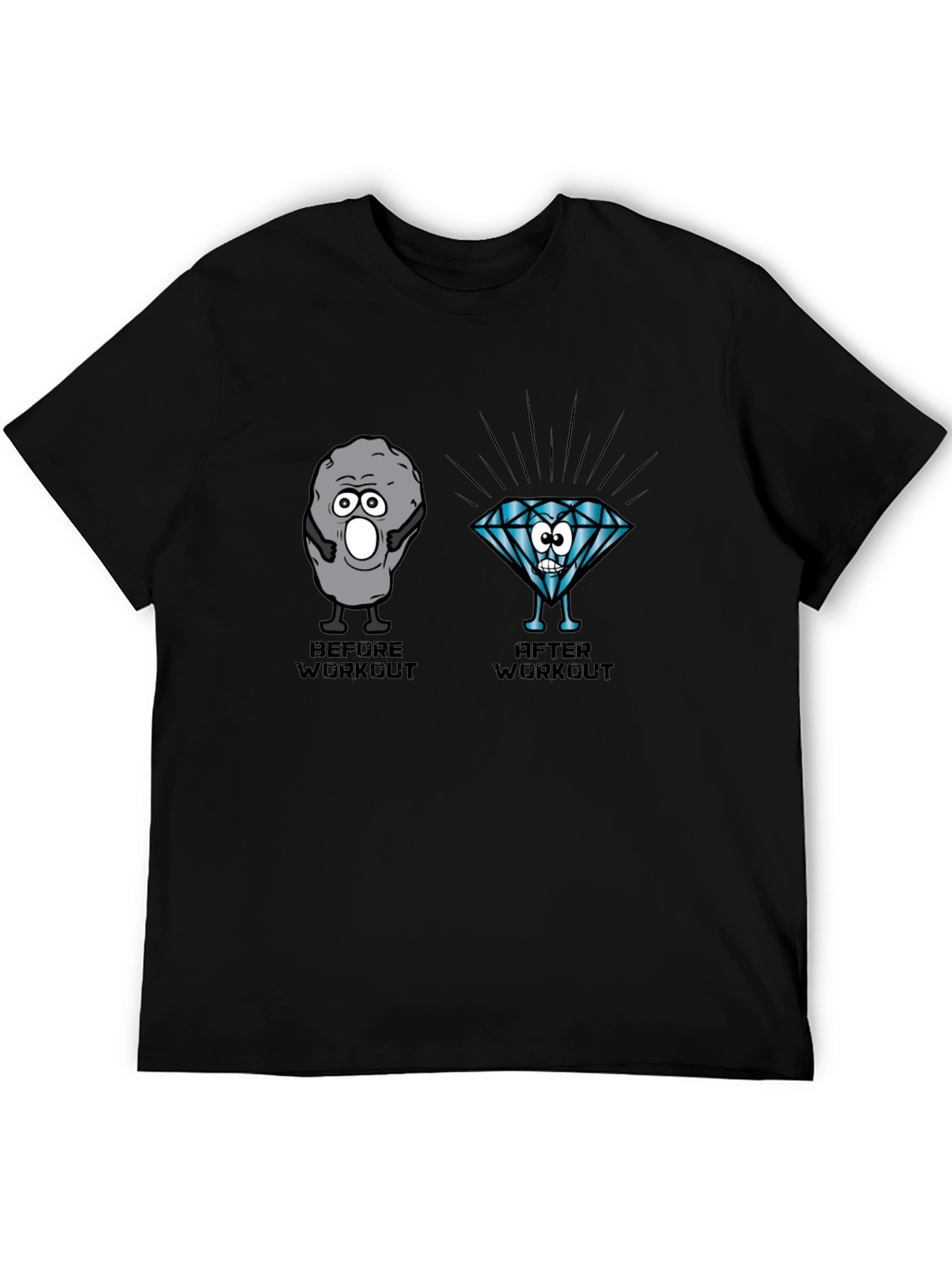Workout Transformation Graphic Tee