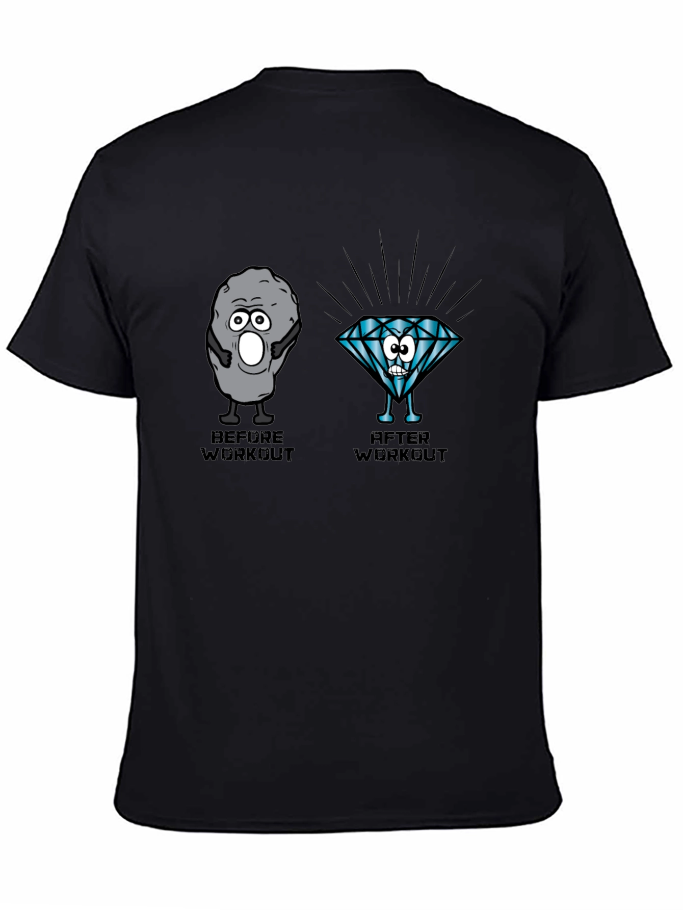 Workout Transformation Graphic Tee