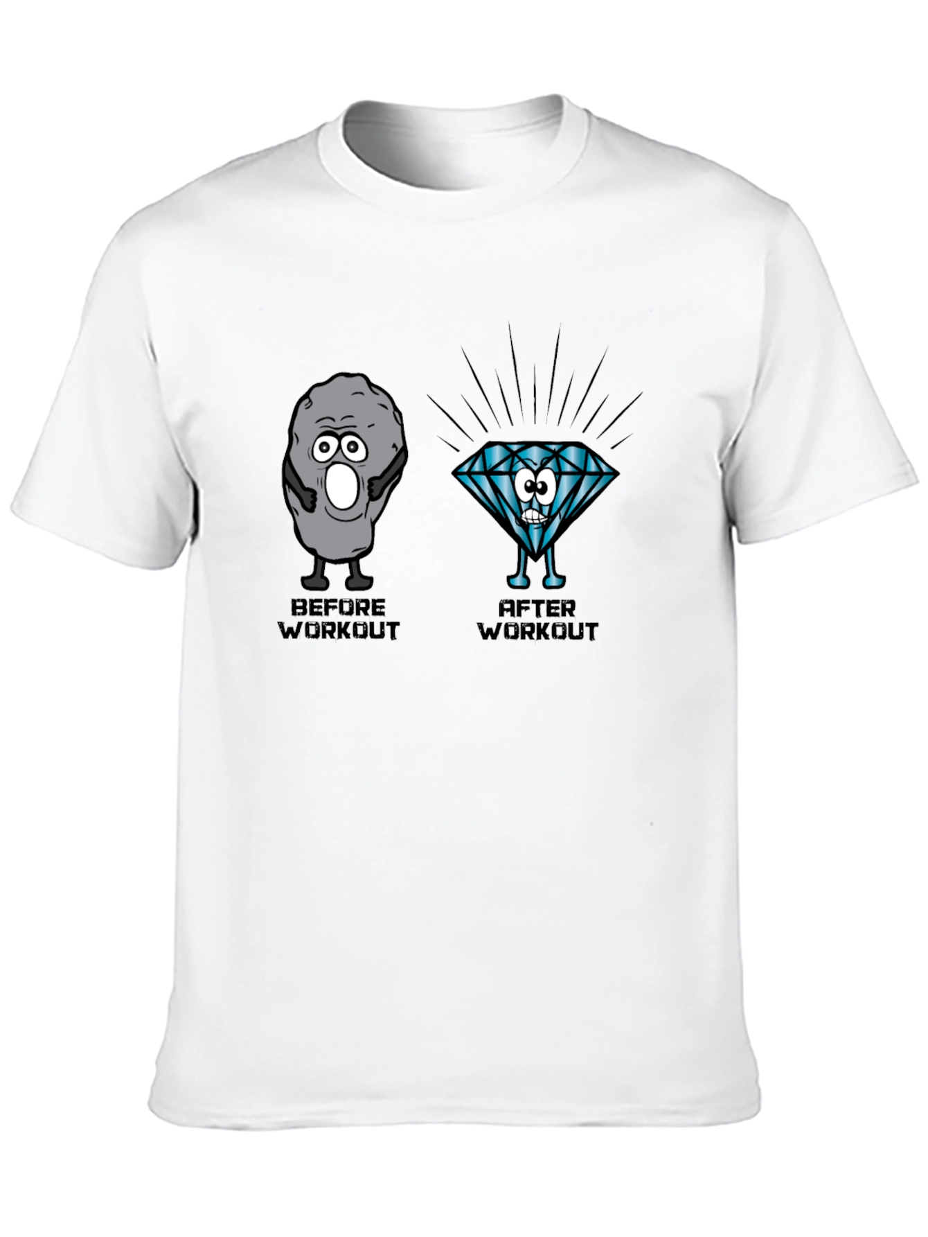 Workout Transformation Graphic Tee