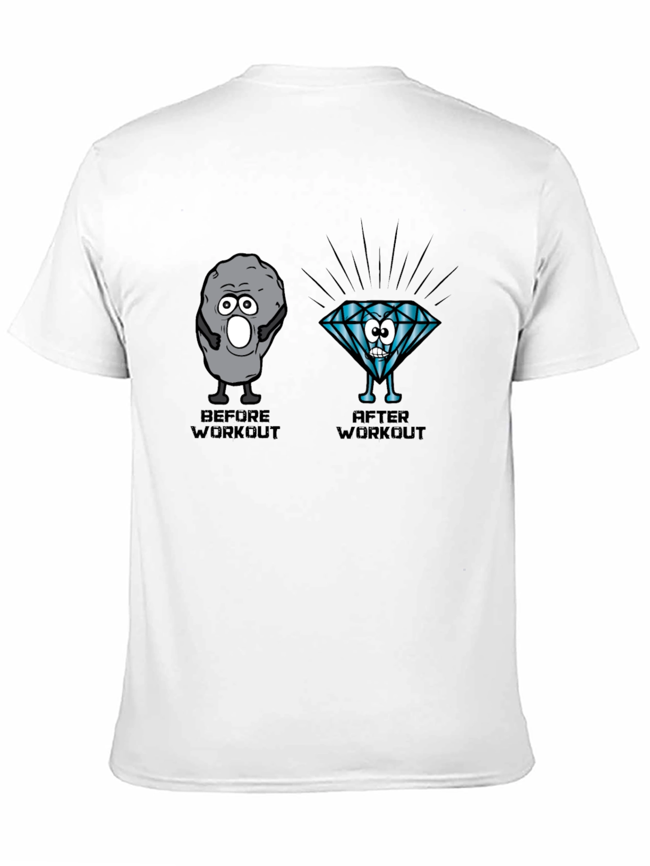 Workout Transformation Graphic Tee