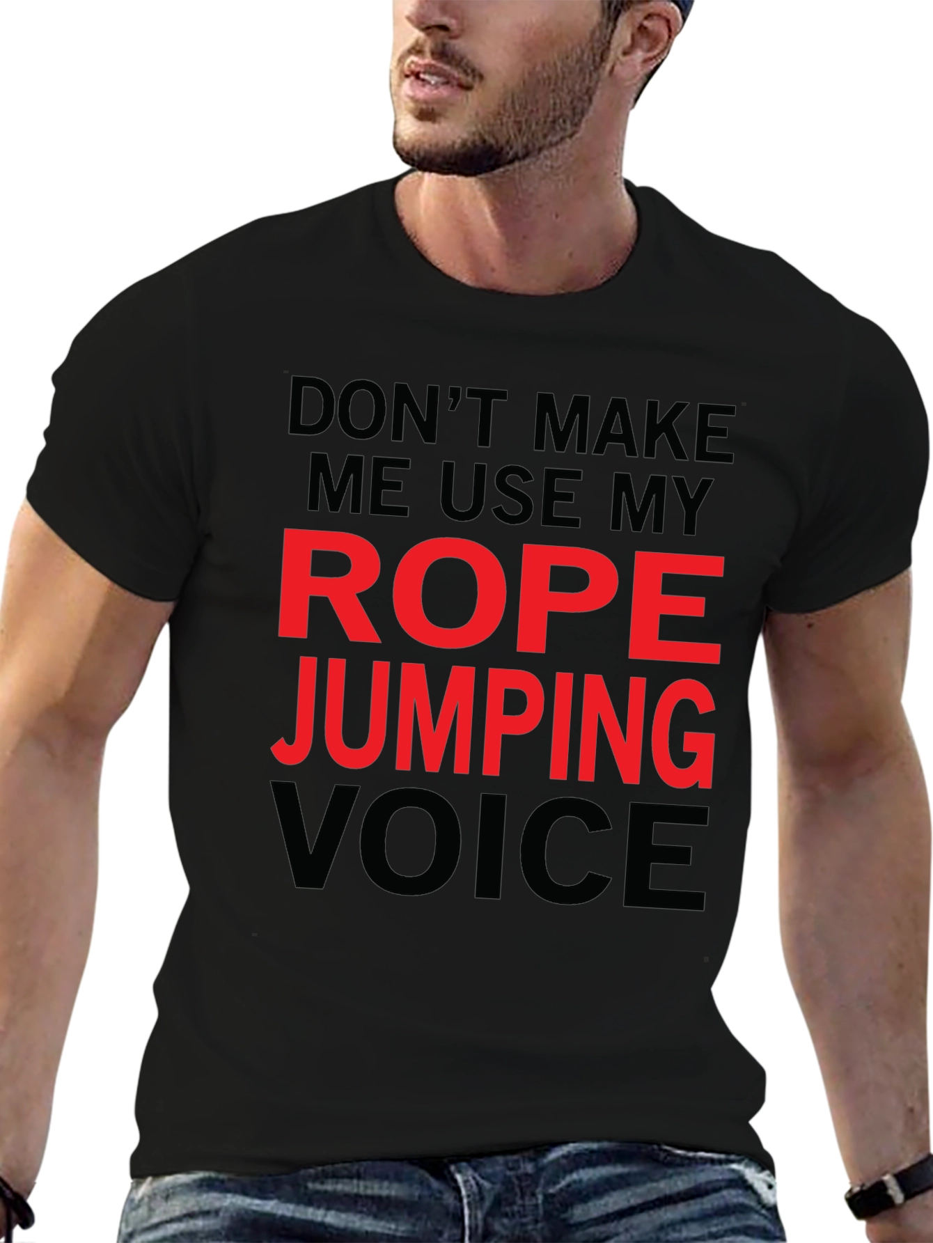 Rope Jumping Voice Funny T-Shirt