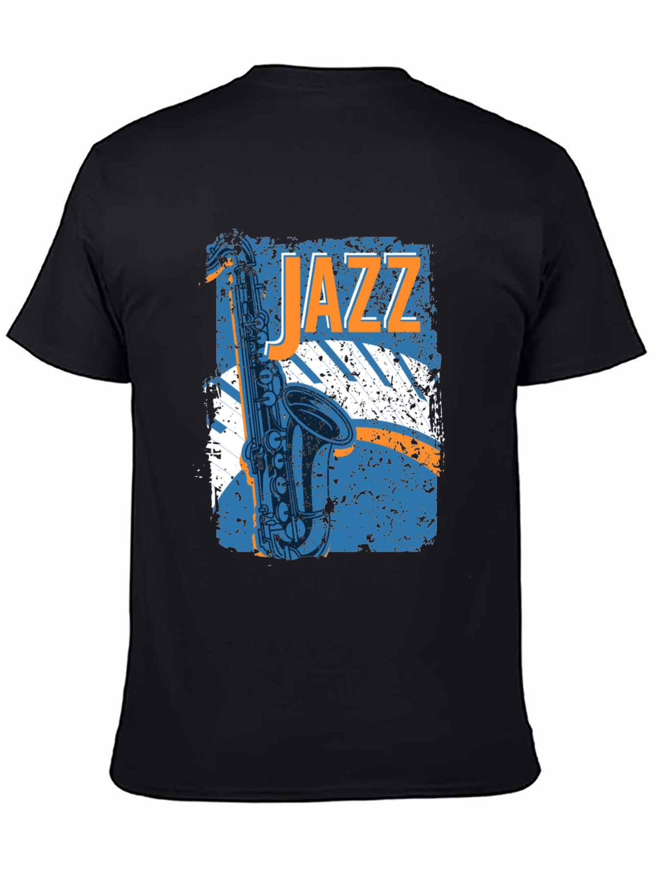 Jazz Saxophone Graphic T-Shirt - Music Lover Tee
