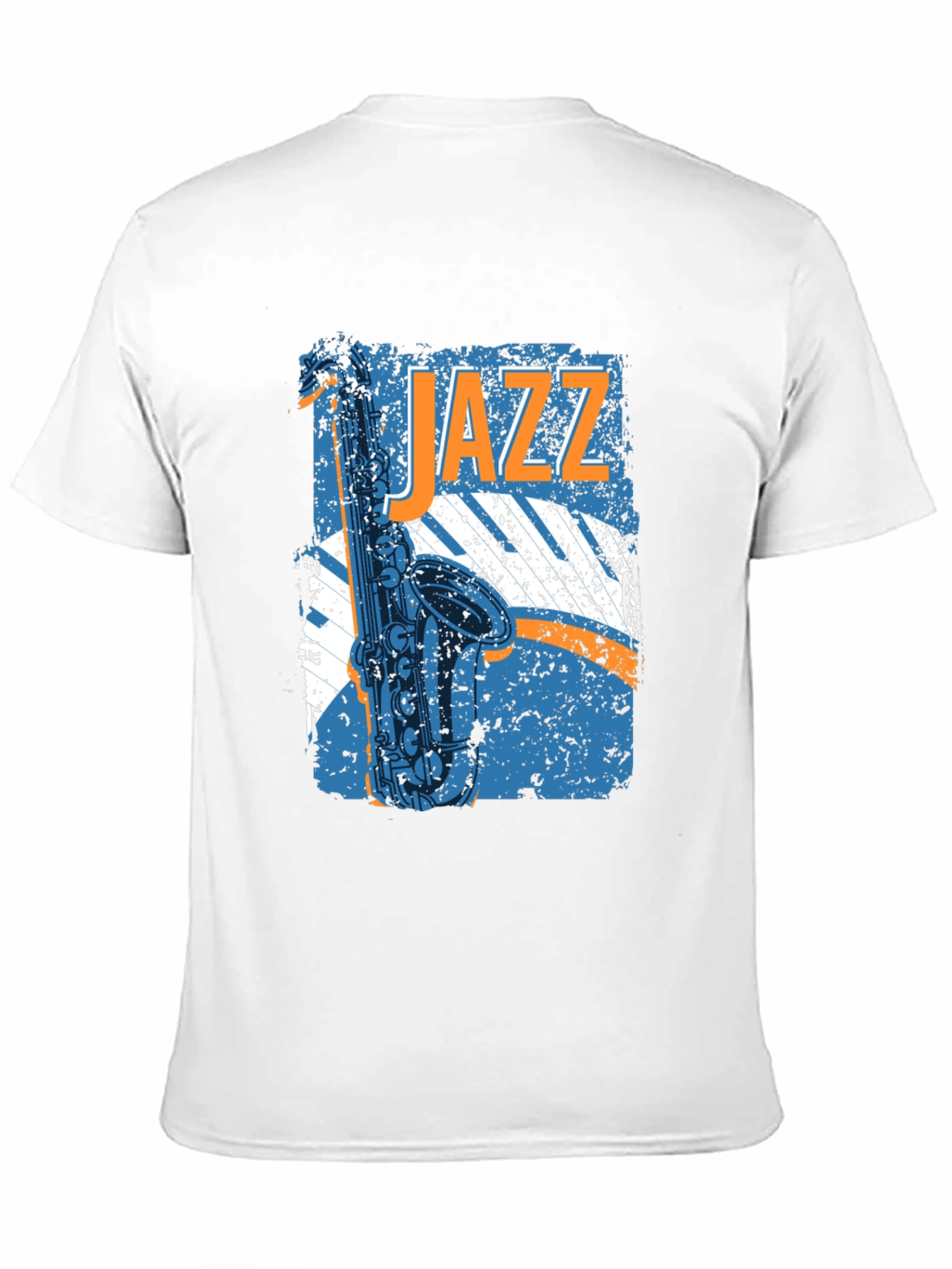 Jazz Saxophone Graphic T-Shirt - Music Lover Tee
