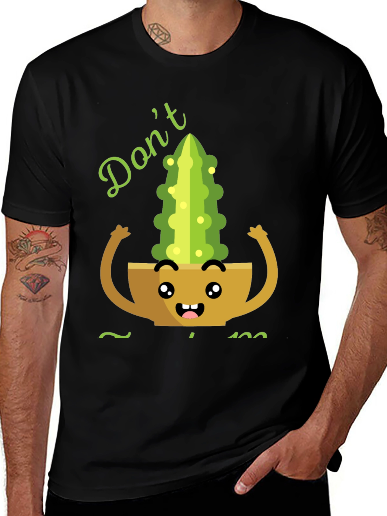 Funny Cactus Pun T-Shirt - Dont Succ Me