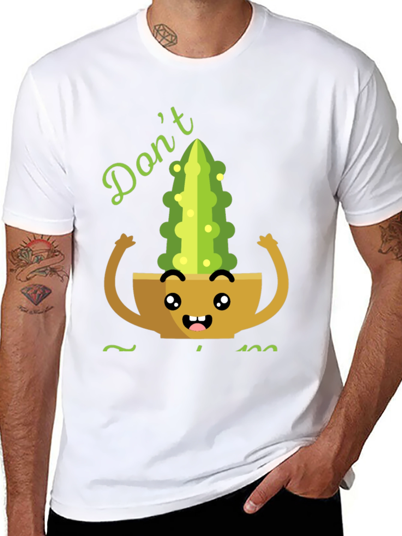 Funny Cactus Pun T-Shirt - Dont Succ Me