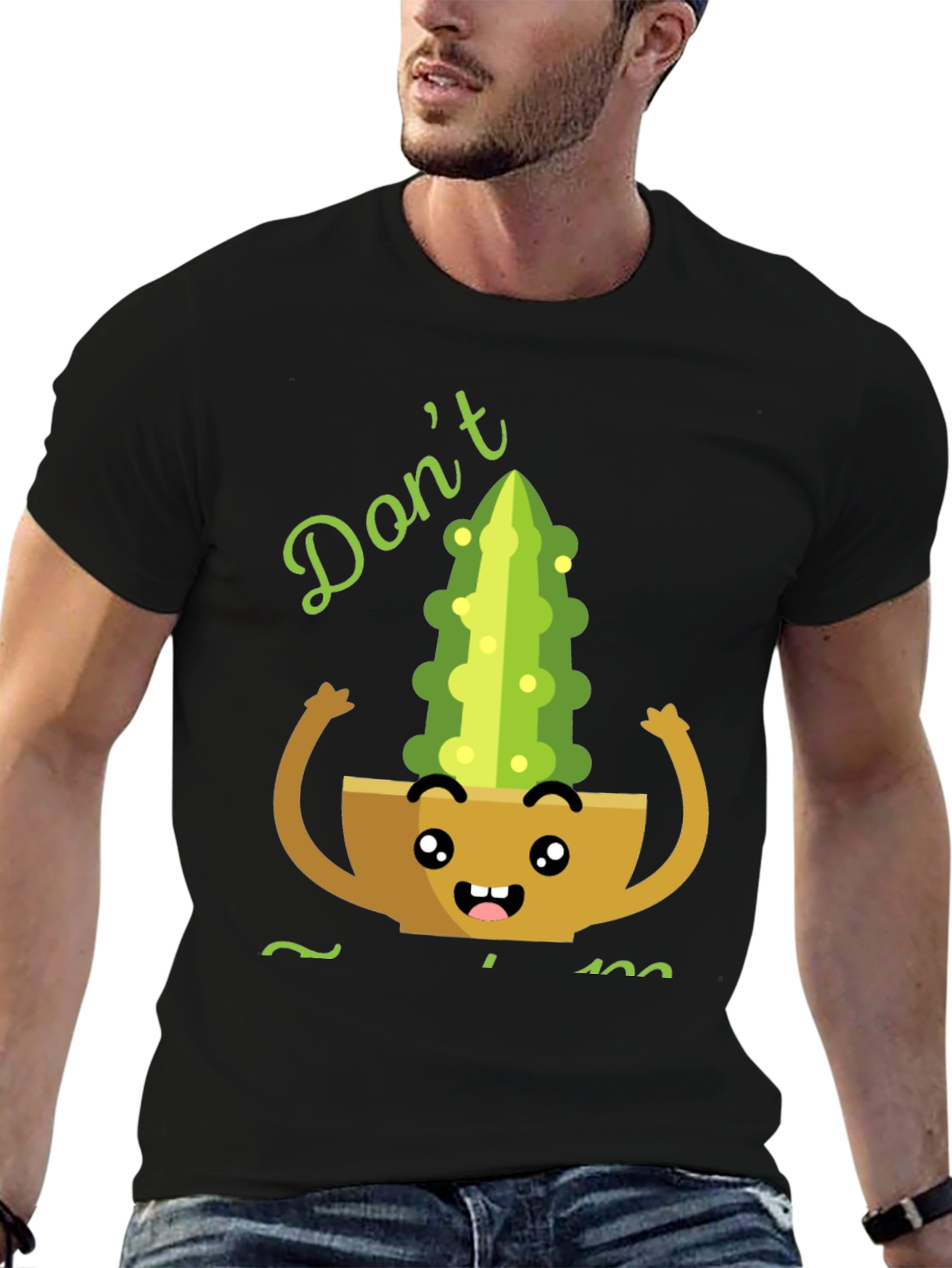 Funny Cactus Pun T-Shirt - Dont Succ Me