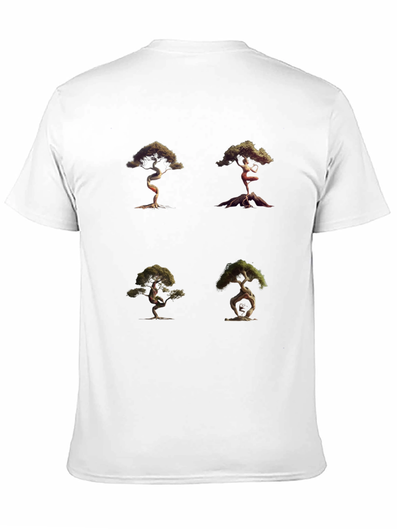 Bonsai Tree Graphic Tee - Unique Nature Art Shirt