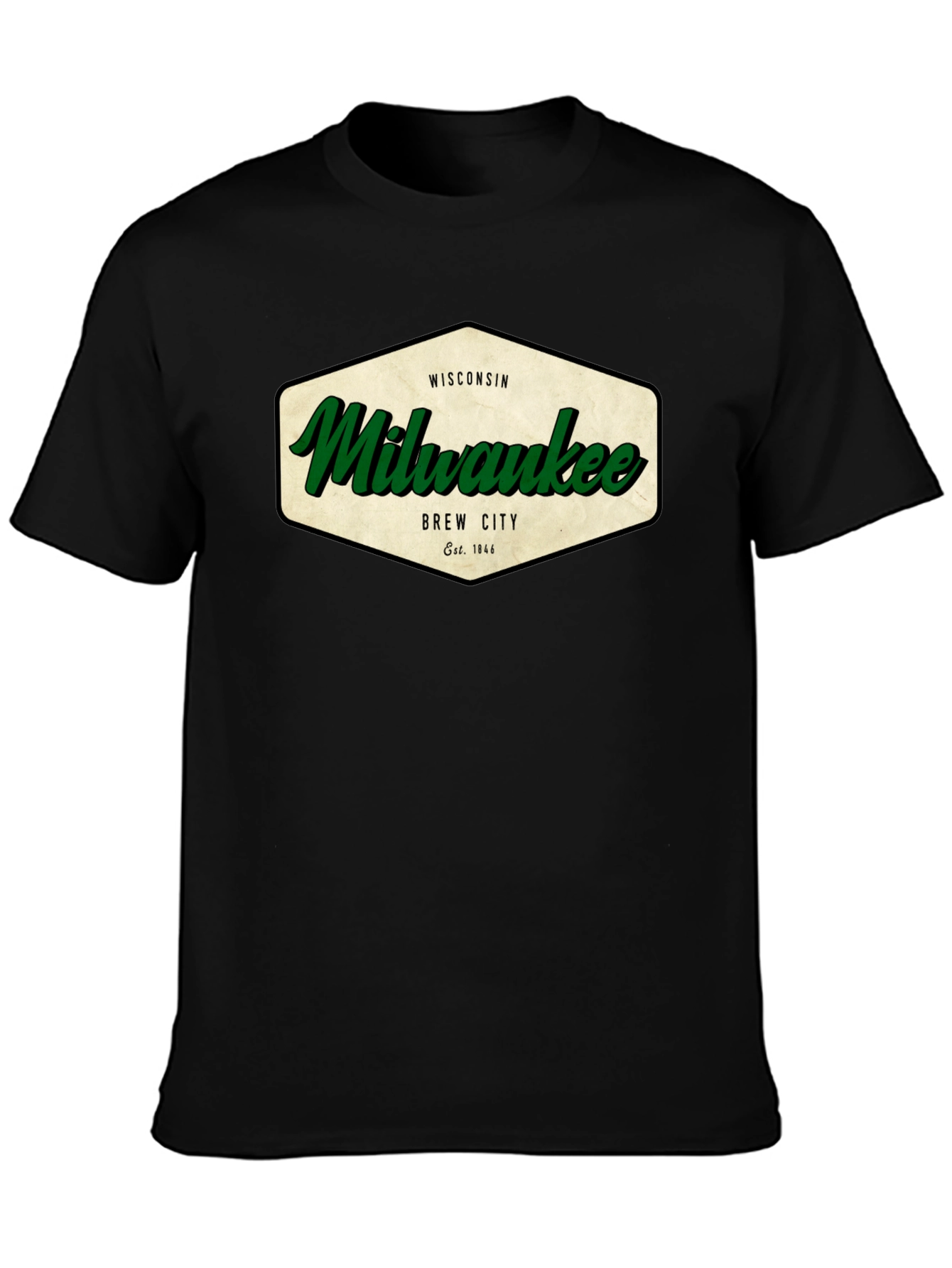 Milwaukee Wisconsin Brew City Graphic T-Shirt