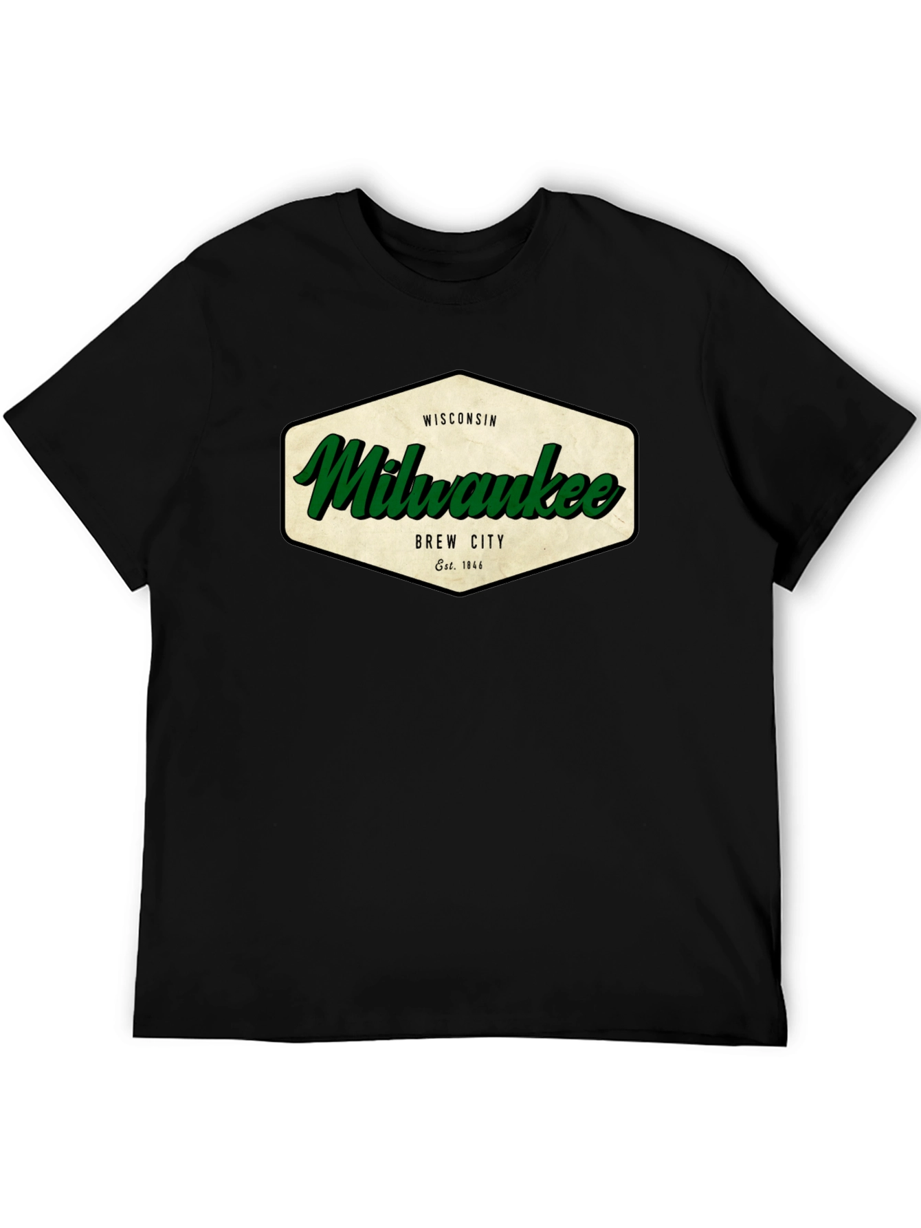 Milwaukee Wisconsin Brew City Graphic T-Shirt