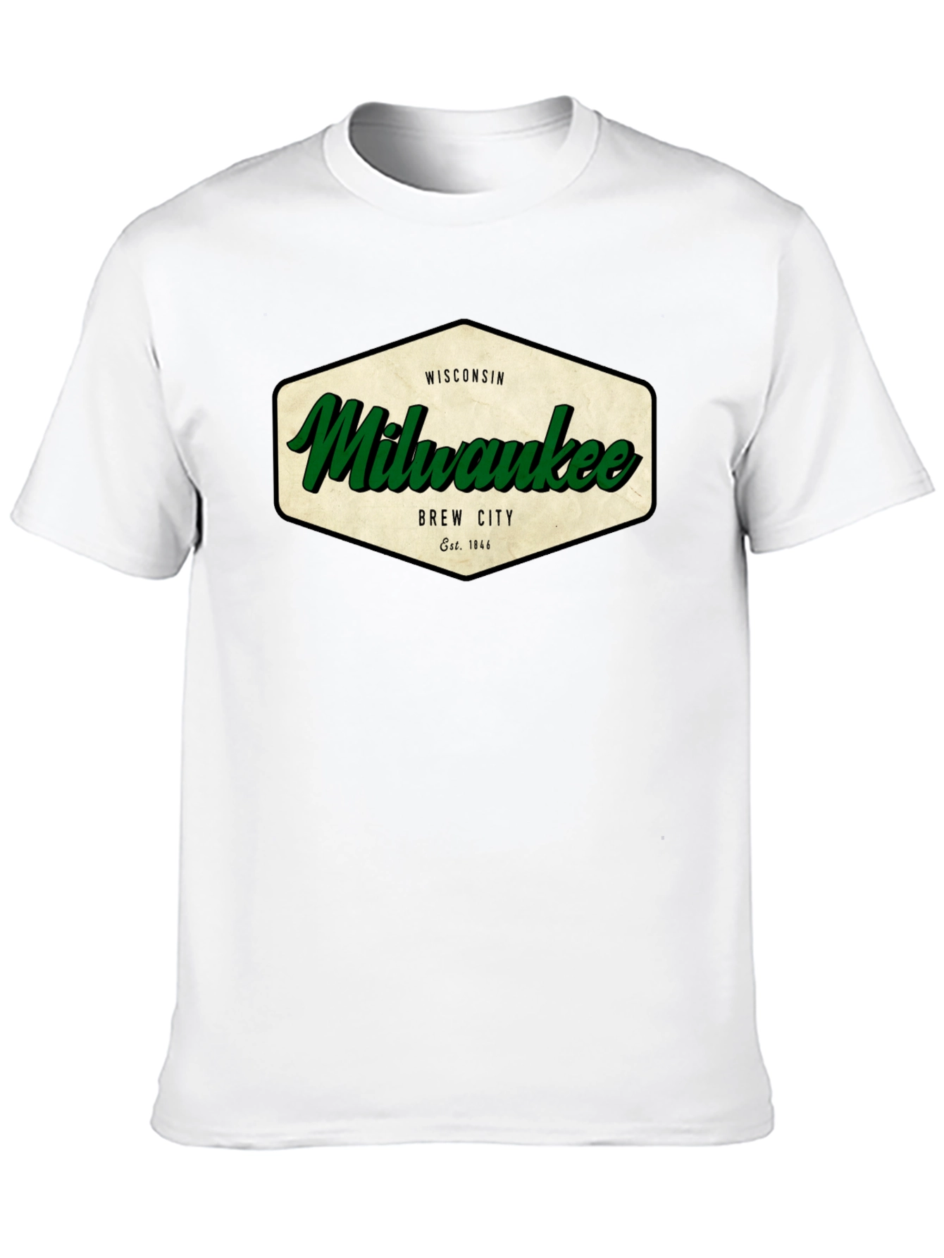 Milwaukee Wisconsin Brew City Graphic T-Shirt