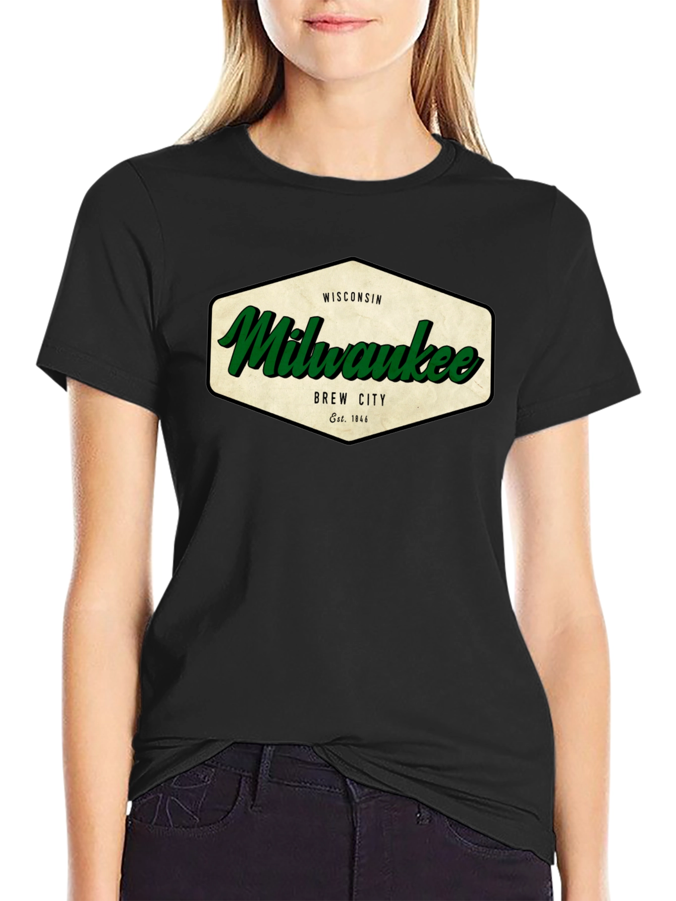 Milwaukee Wisconsin Brew City Graphic T-Shirt