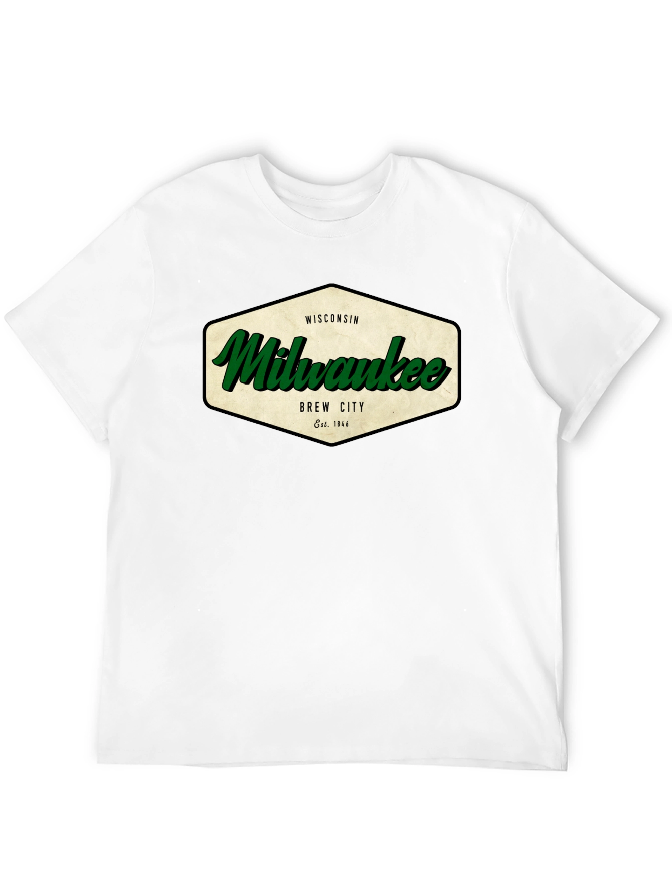 Milwaukee Wisconsin Brew City Graphic T-Shirt
