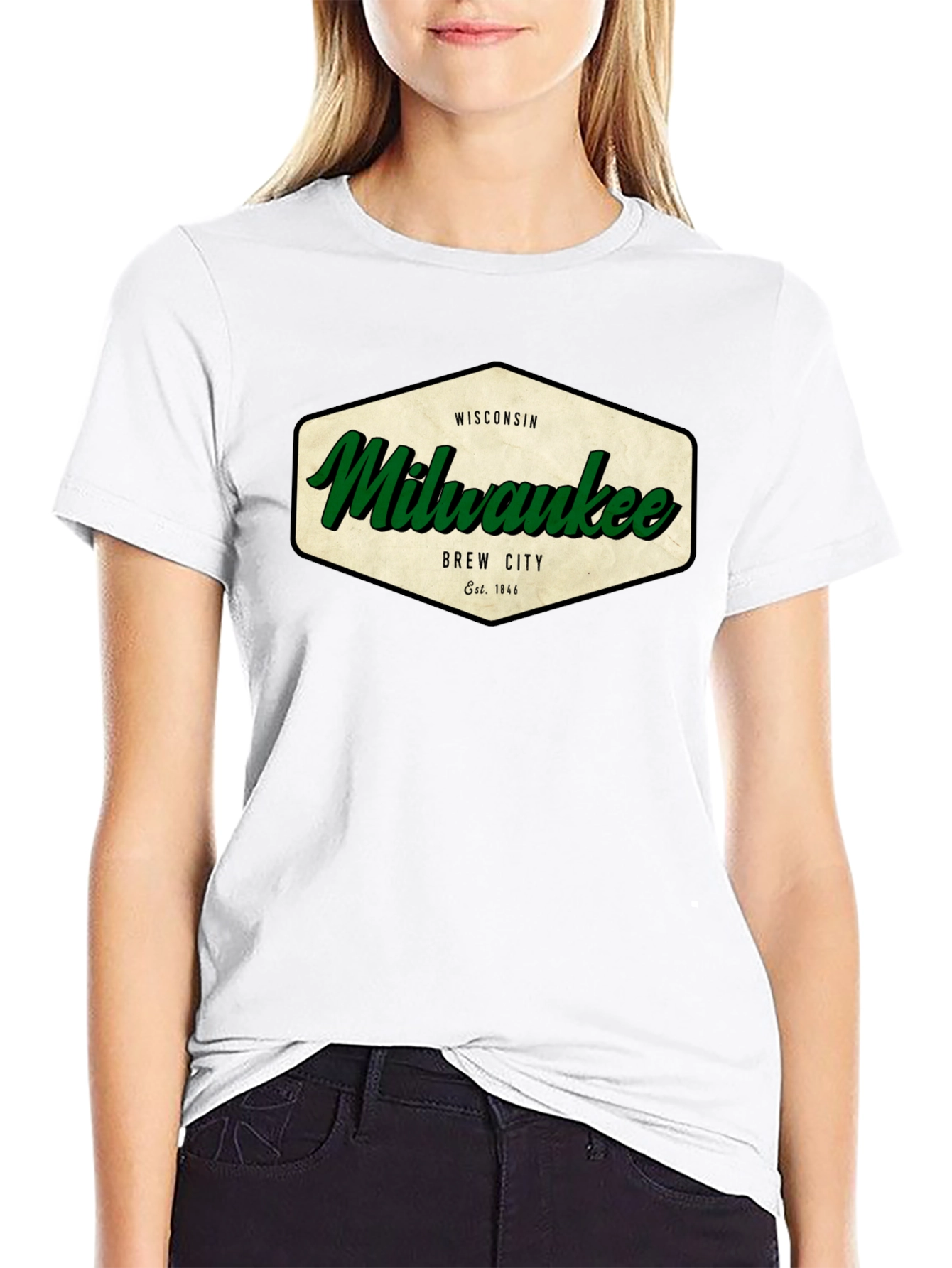 Milwaukee Wisconsin Brew City Graphic T-Shirt