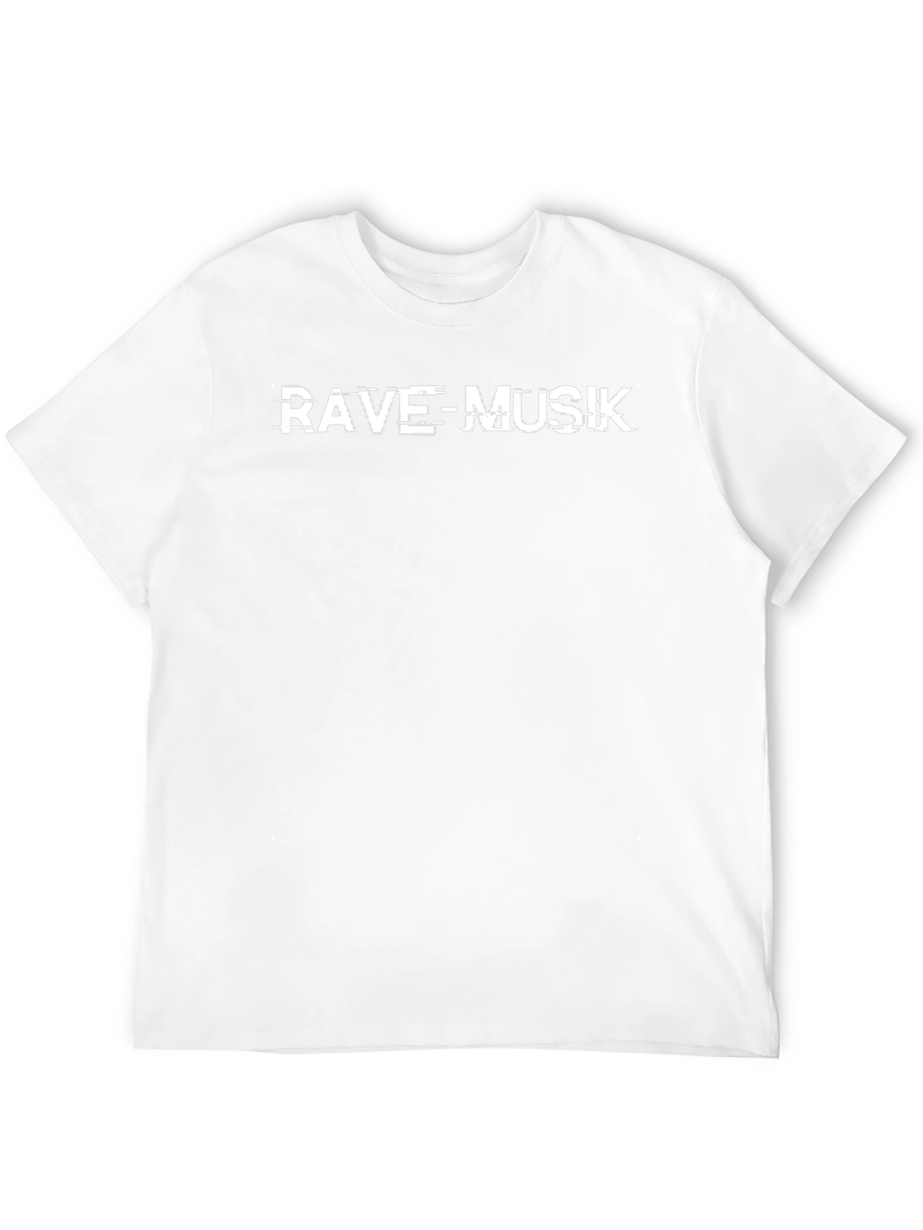 Rave-Musik Graphic Tee - Black Cotton T-Shirt