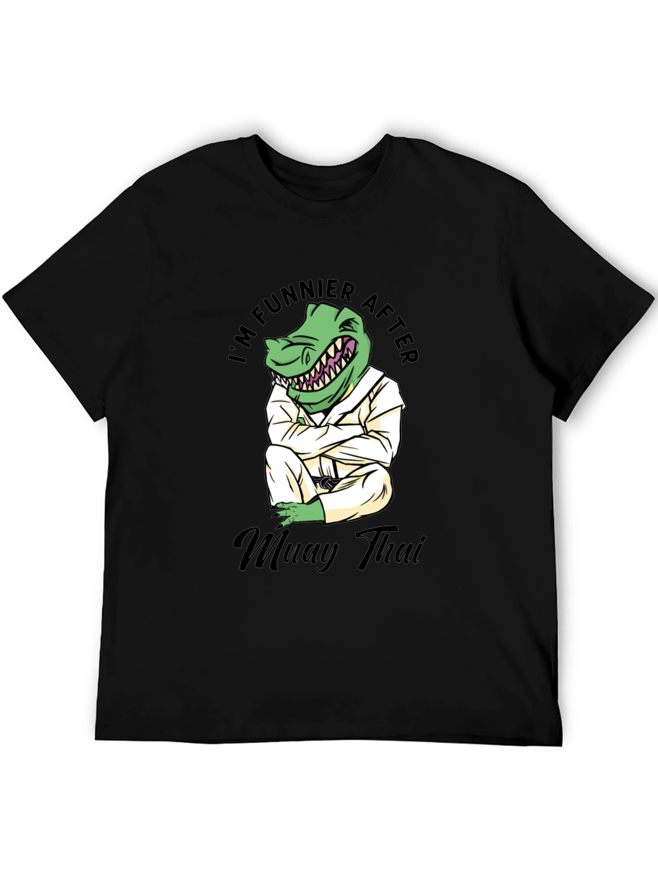 Funny Muay Thai Dinosaur T-Shirt
