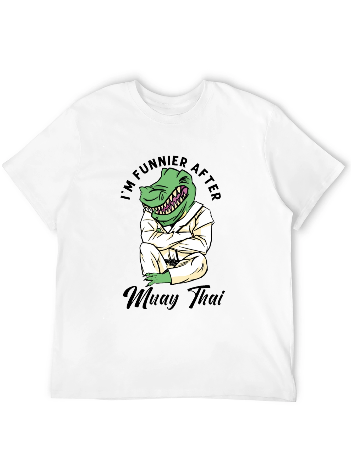 Funny Muay Thai Dinosaur T-Shirt