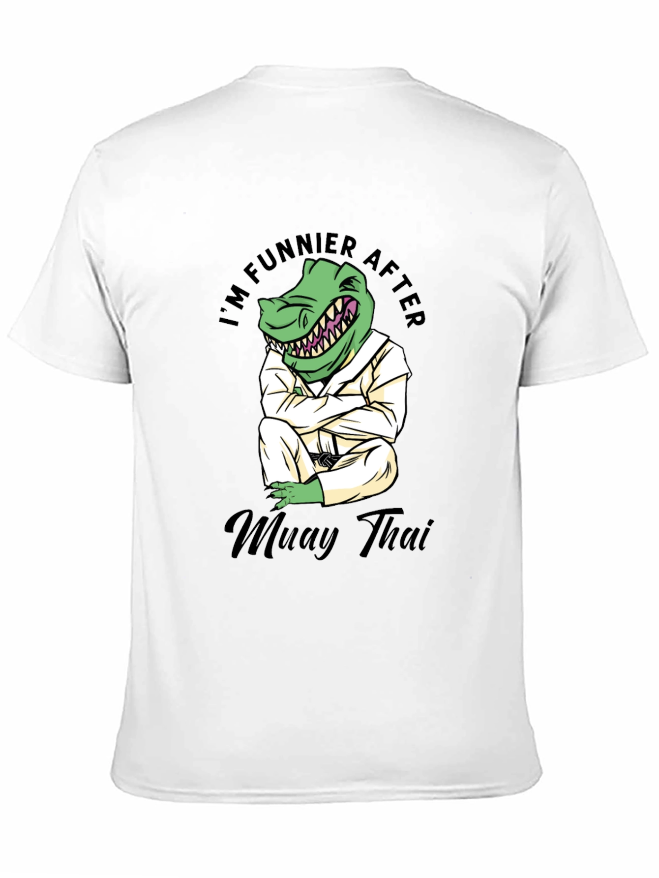 Funny Muay Thai Dinosaur T-Shirt