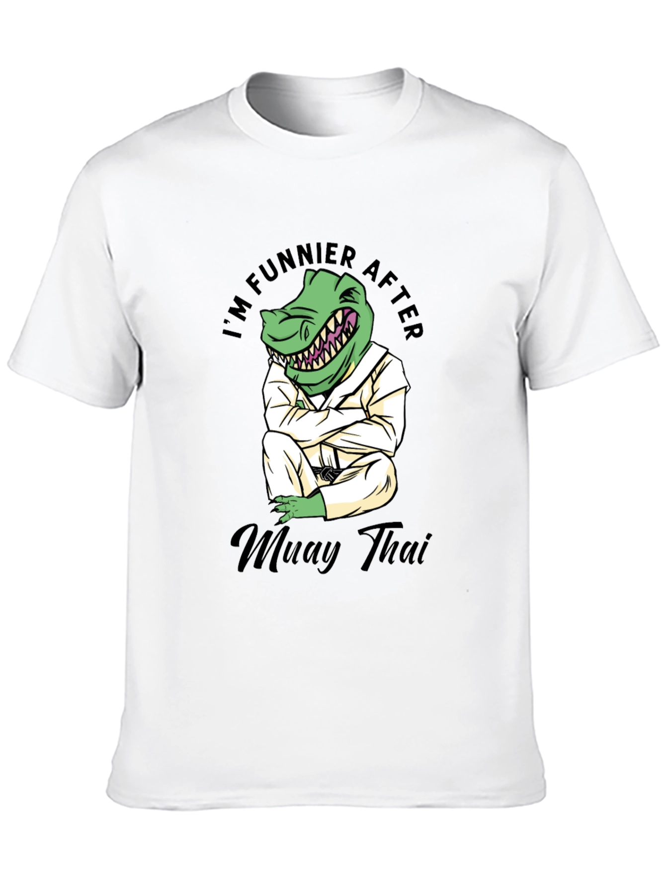 Funny Muay Thai Dinosaur T-Shirt