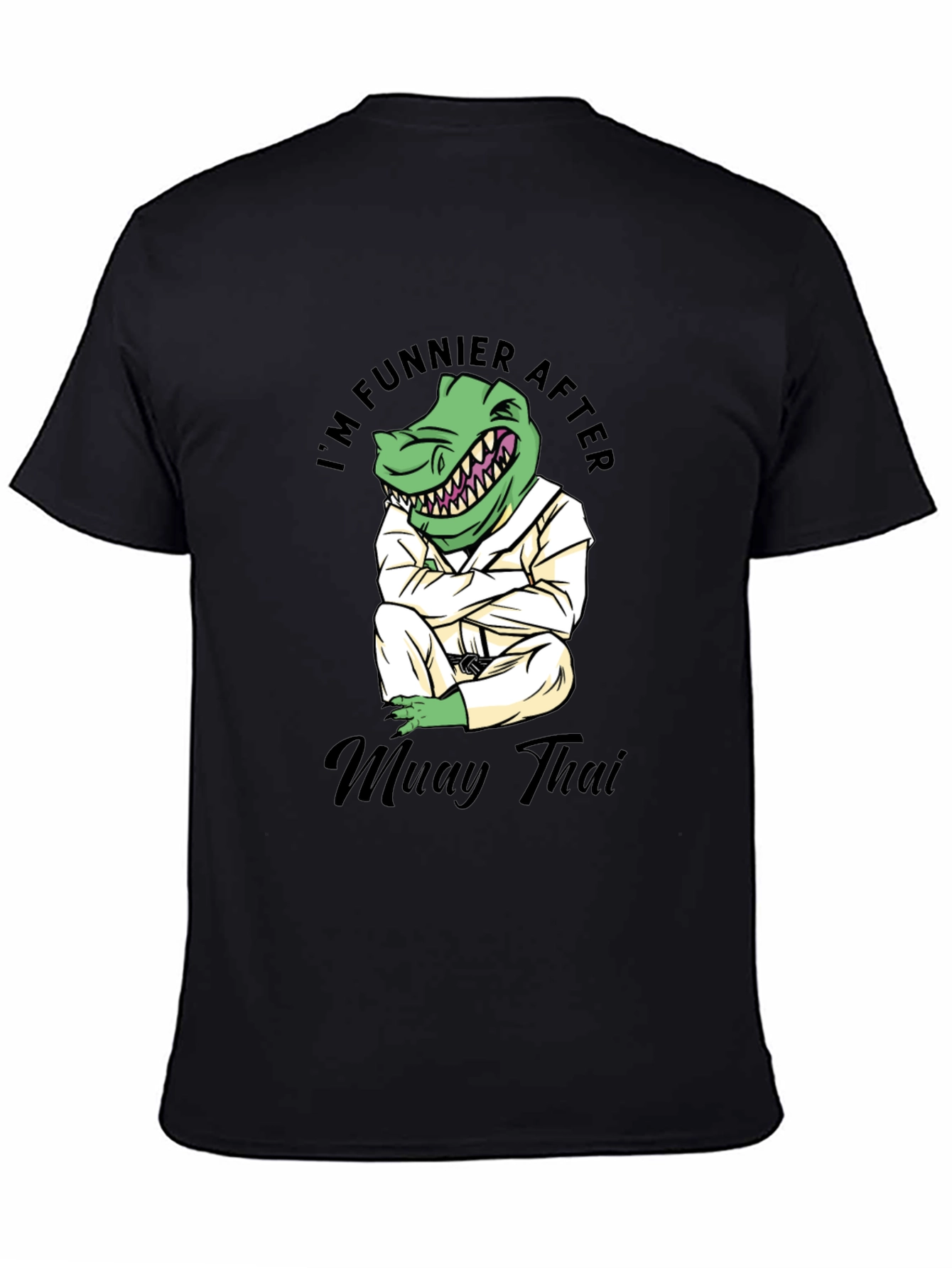 Funny Muay Thai Dinosaur T-Shirt