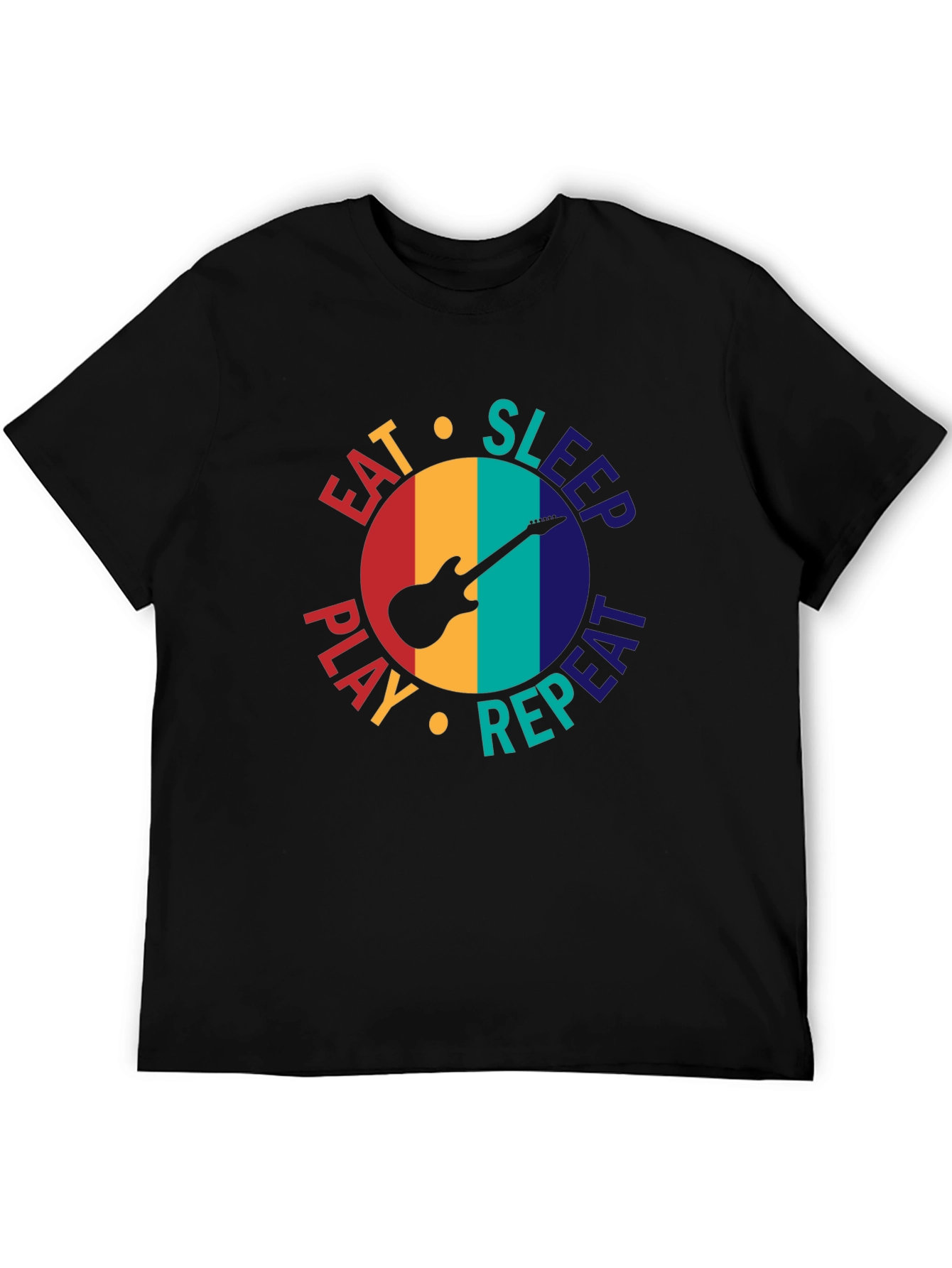 Eat Sleep Play Repeat Graphic Tee