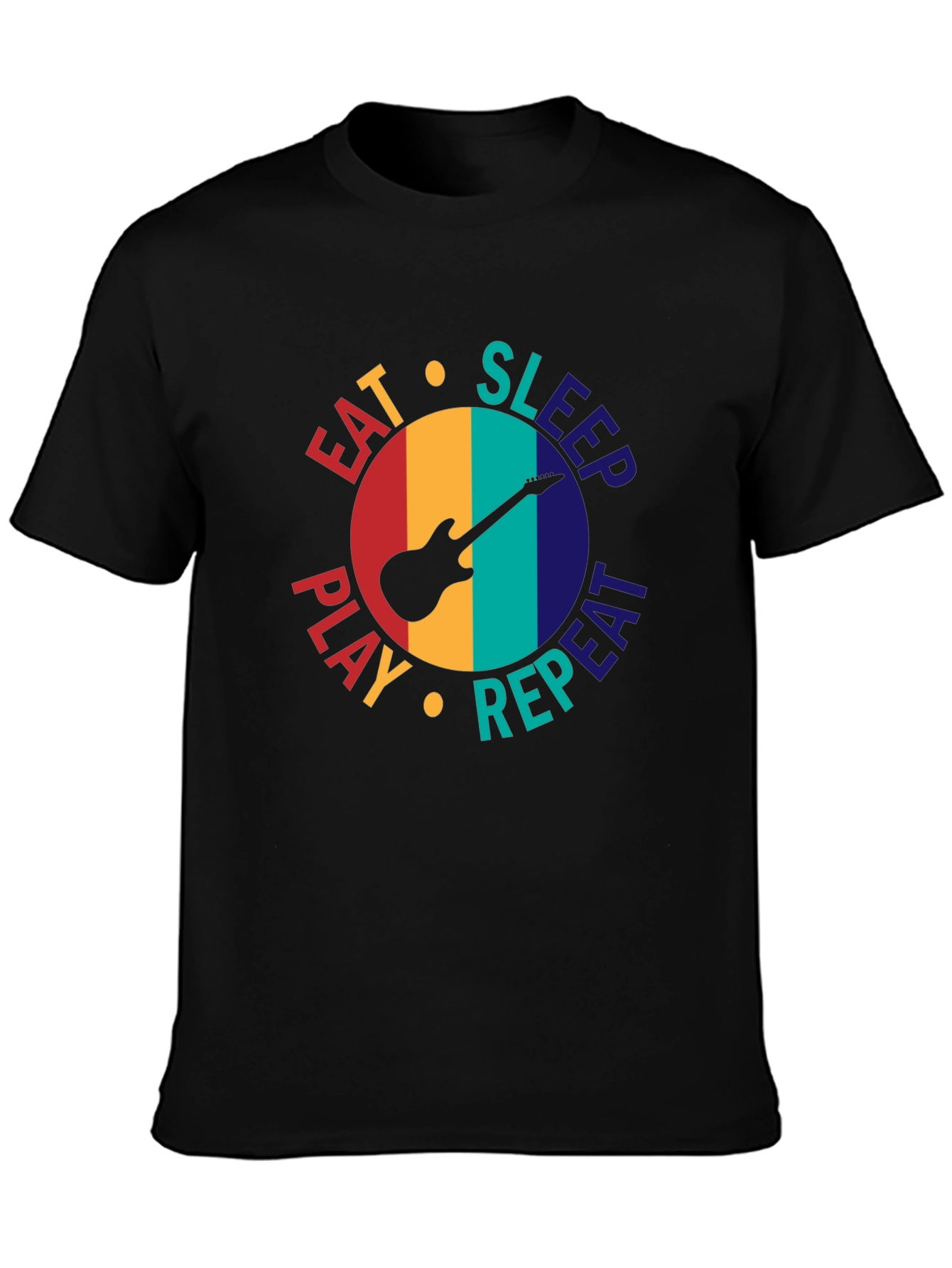 Eat Sleep Play Repeat Graphic Tee