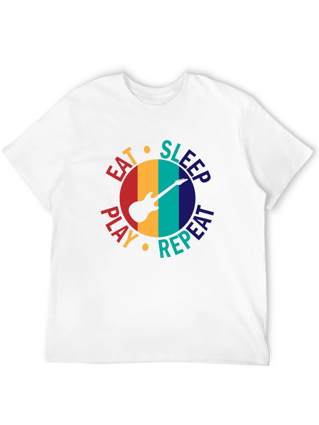 Eat Sleep Play Repeat Graphic Tee