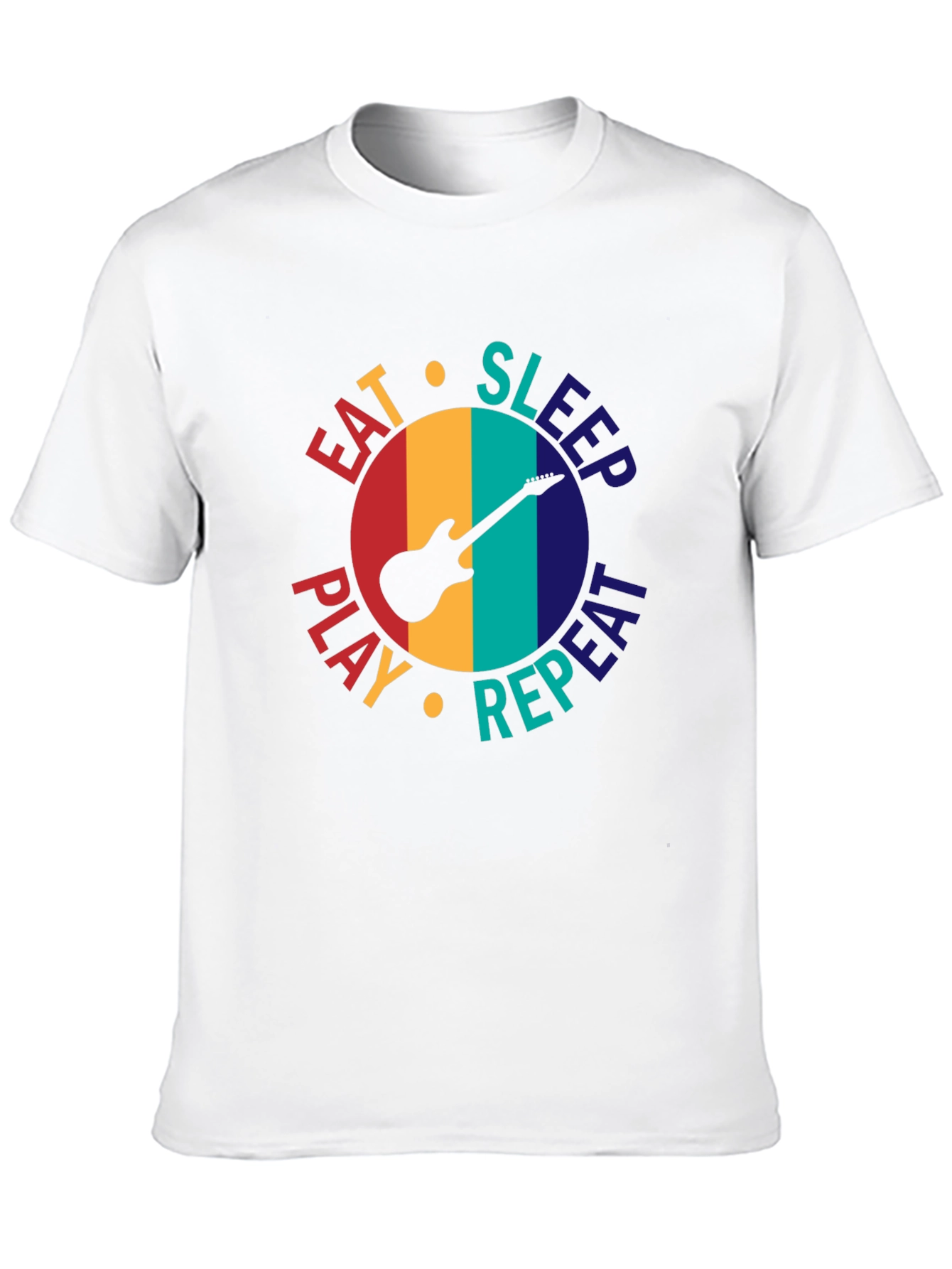 Eat Sleep Play Repeat Graphic Tee