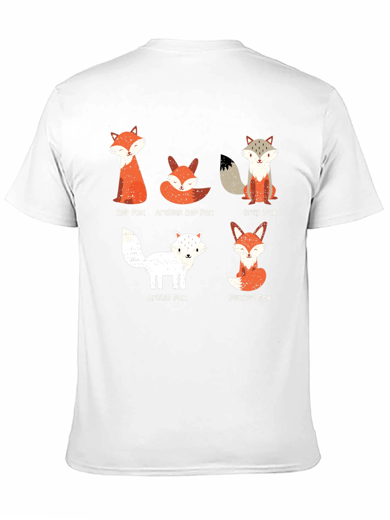 Fox Breed Graphic Tee - Mens Black Cotton T-Shirt