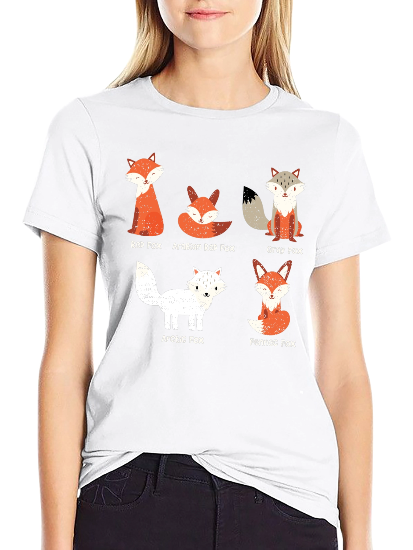 Fox Breed Graphic Tee - Mens Black Cotton T-Shirt