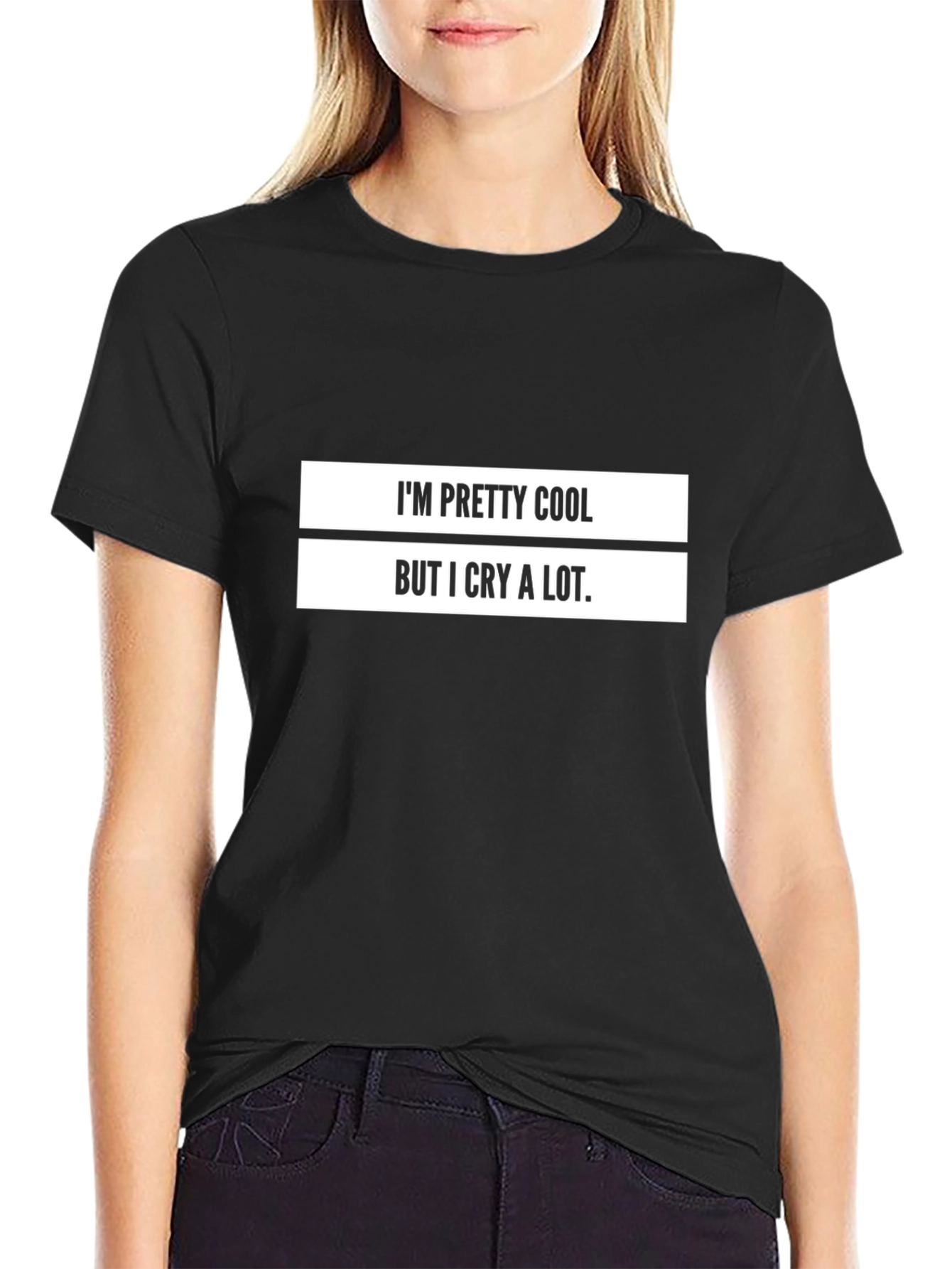 Cool But Cries a Lot Graphic T-Shirt