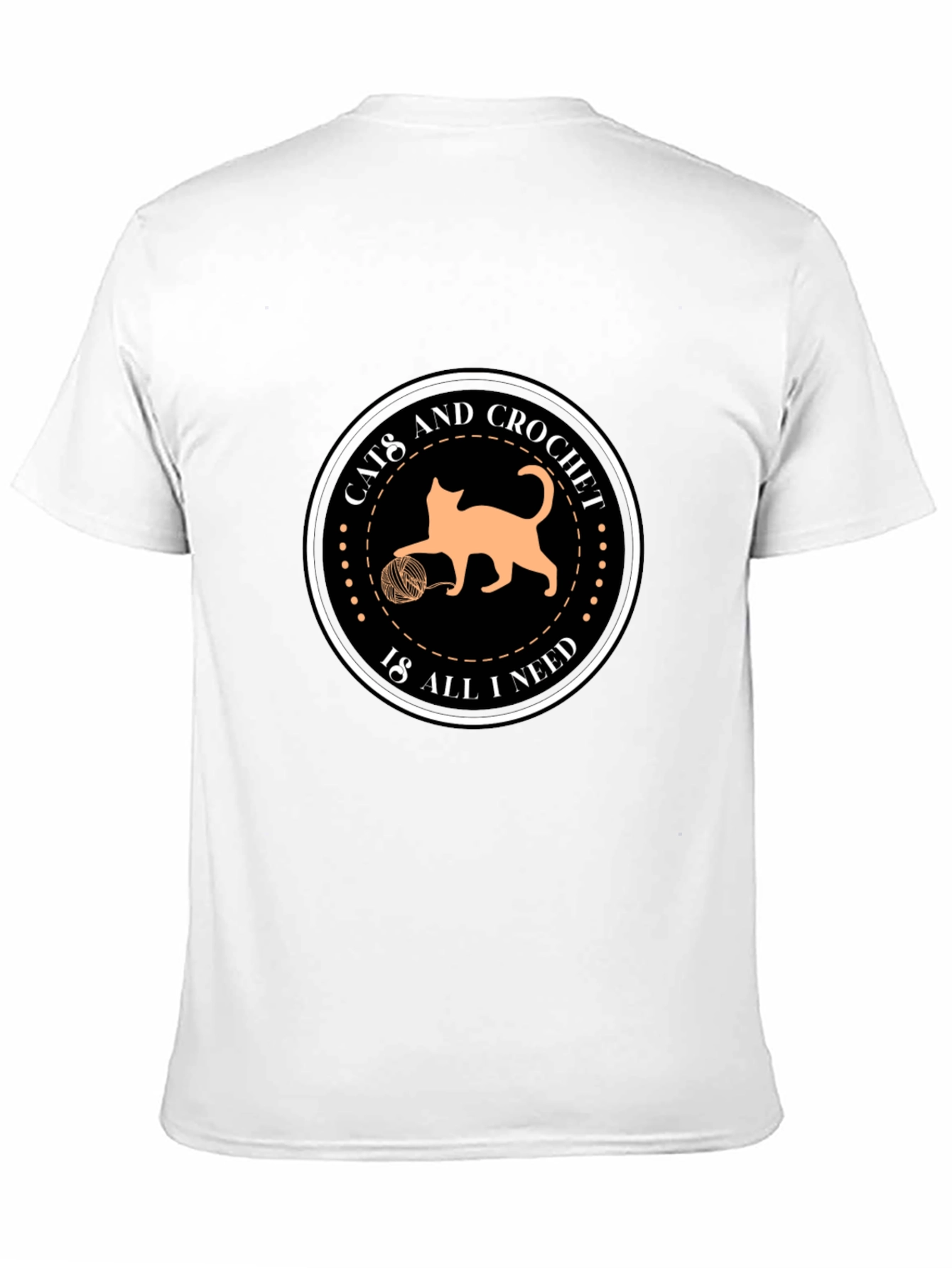 Cats and Crochet Graphic T-Shirt