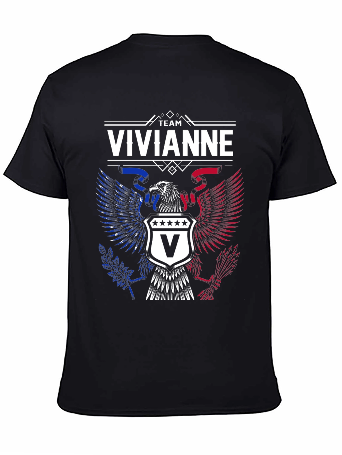 Team Vivianne Eagle Crest Graphic T-Shirt