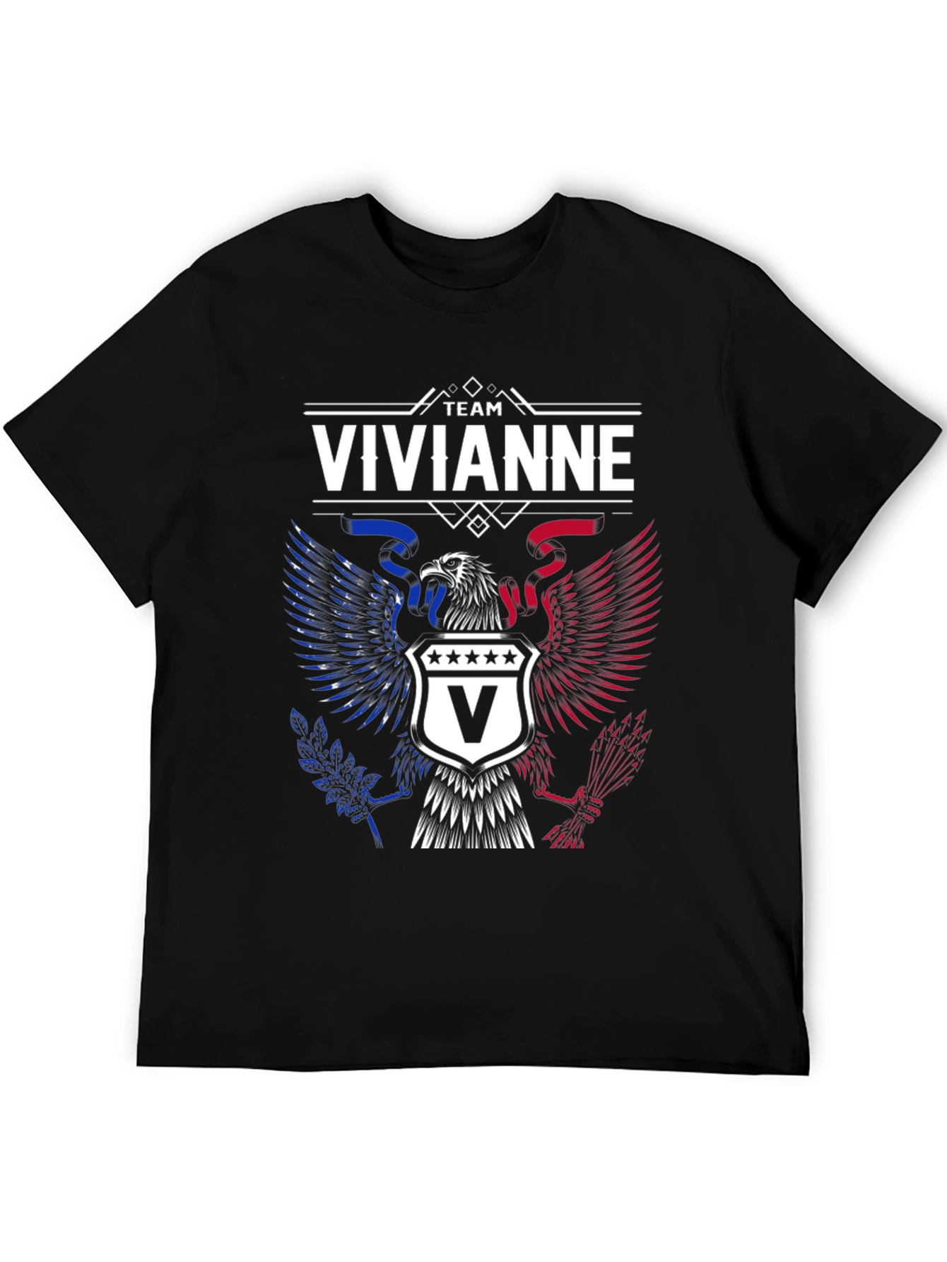 Team Vivianne Eagle Crest Graphic T-Shirt