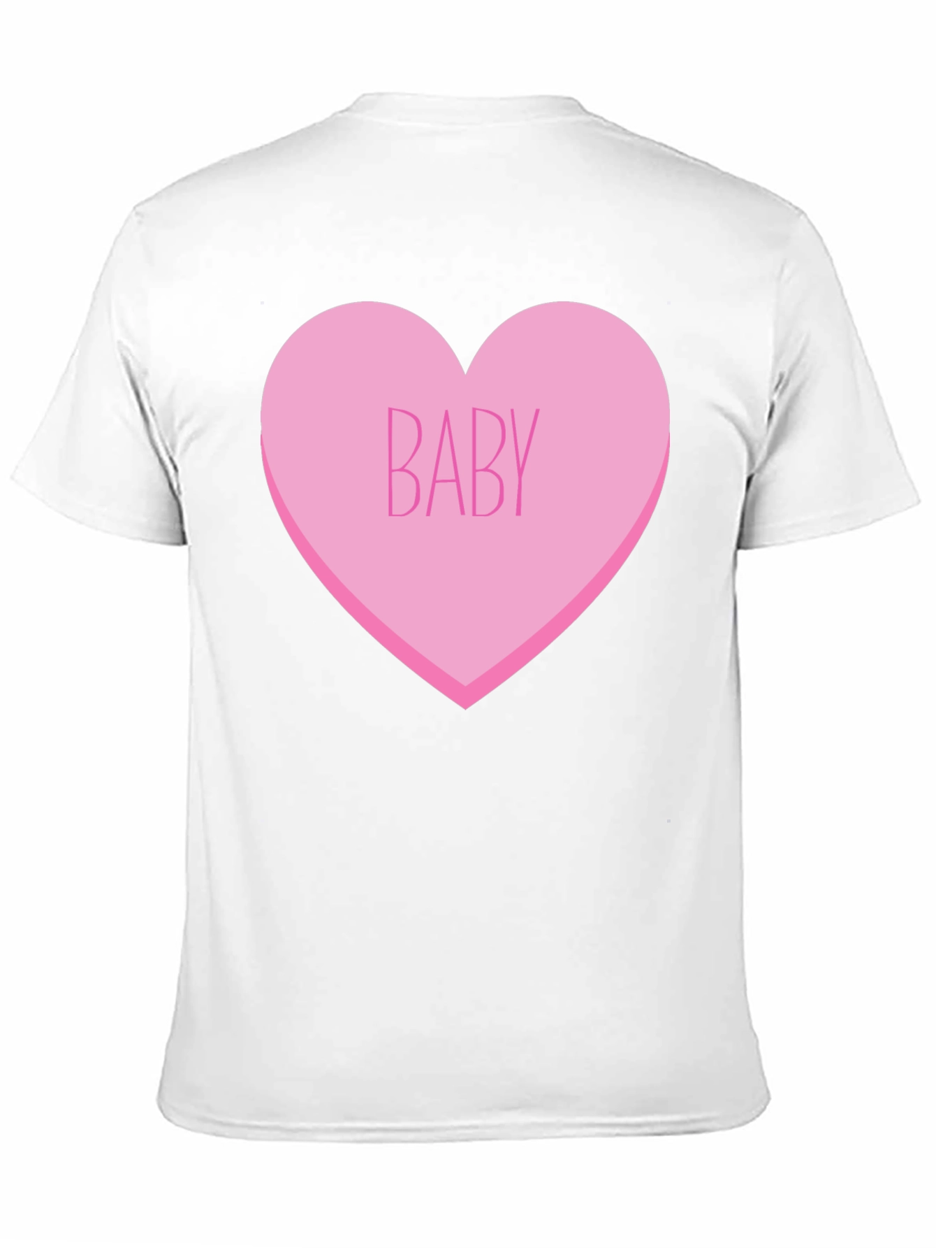 Baby Heart Graphic Tee - Black