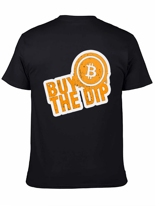 Buy The Dip Bitcoin Graphic Tee - Crypto Investor T-Shirt