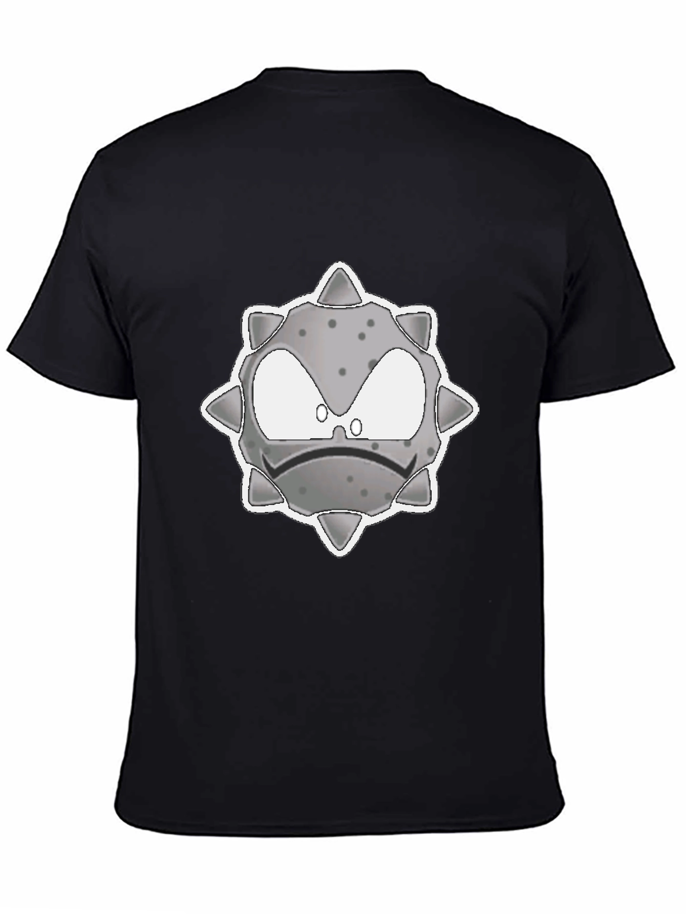 Spiky Grey Character Graphic Tee