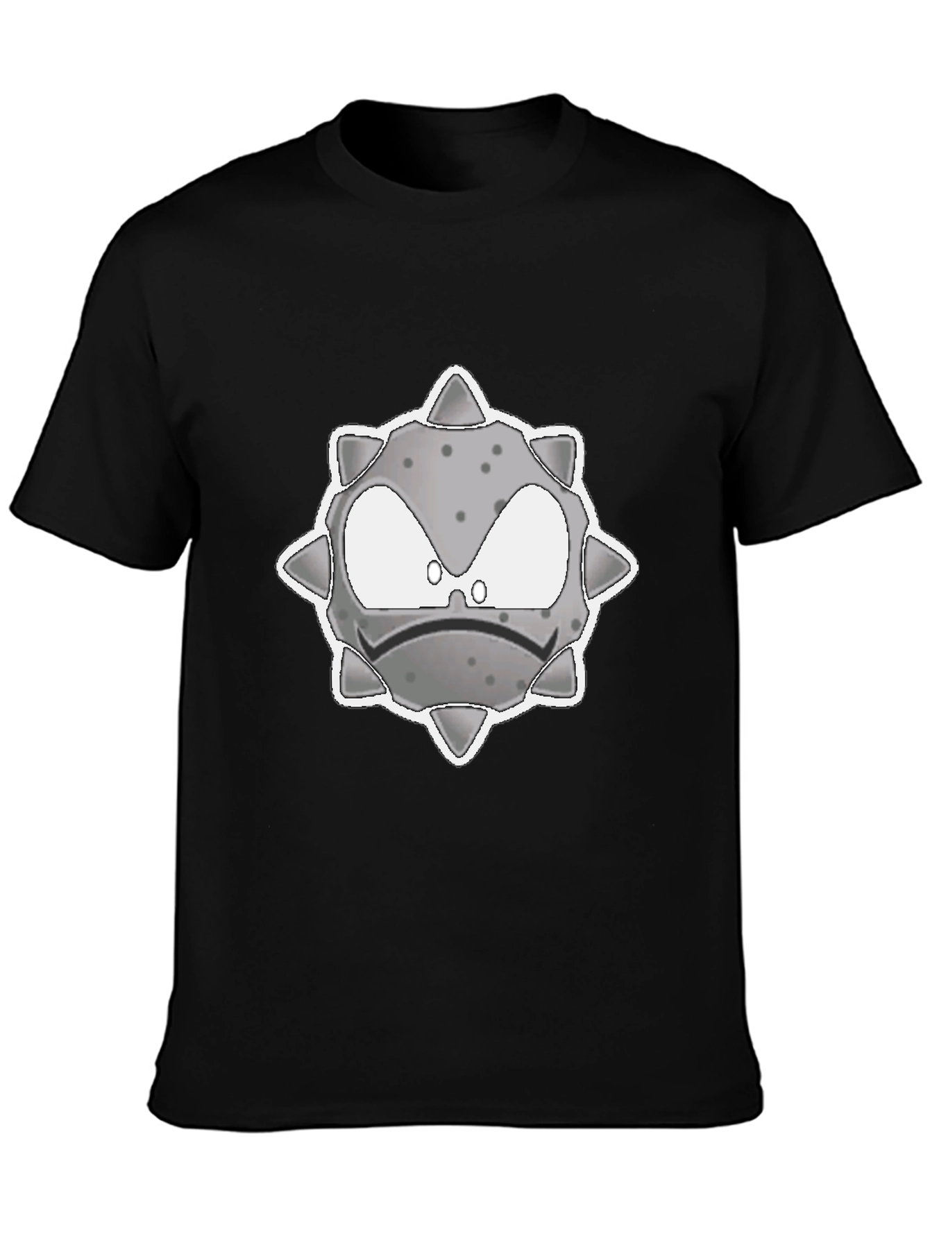 Spiky Grey Character Graphic Tee