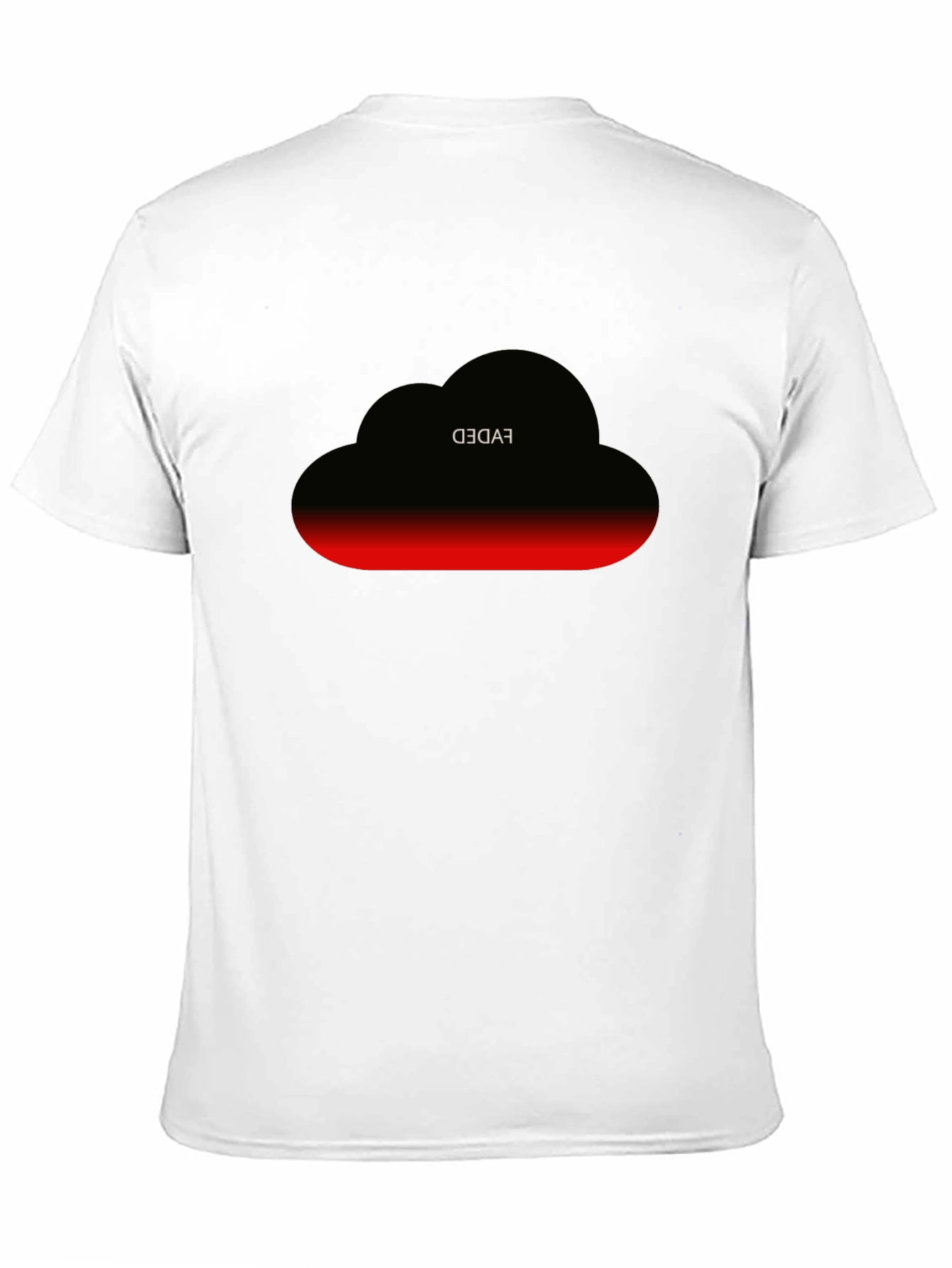 Faded Cloud Graphic T-Shirt - Modern Design