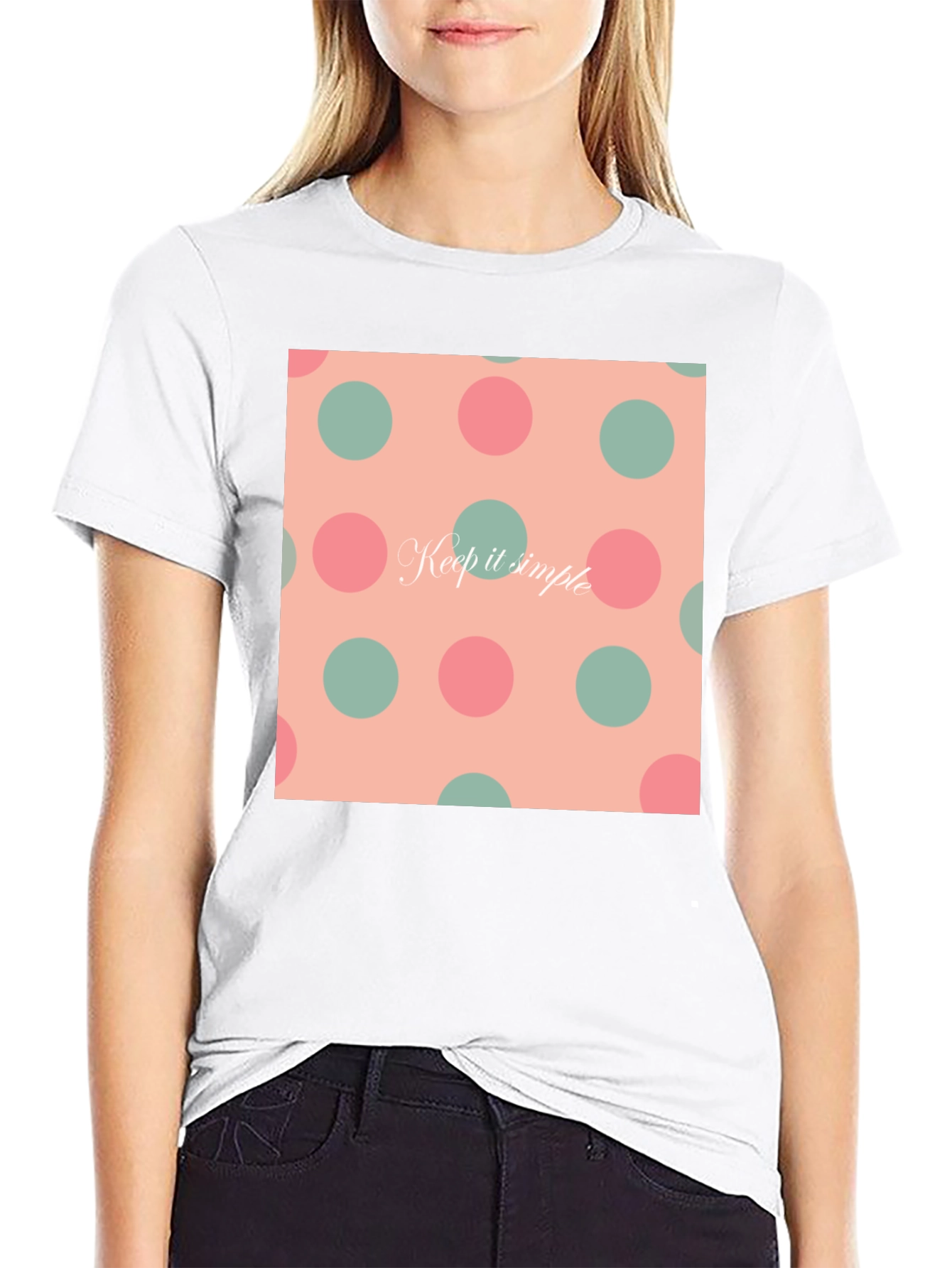 Keep it Simple Polka Dot T-Shirt