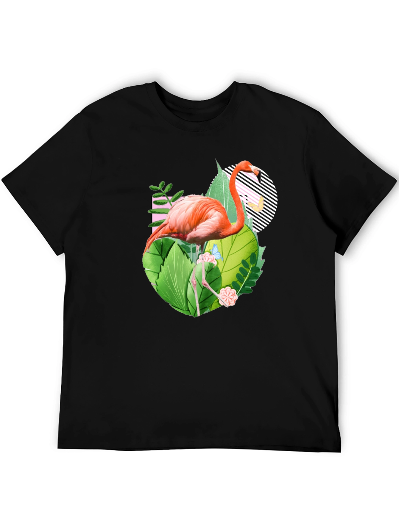 Tropical Flamingo Graphic Tee